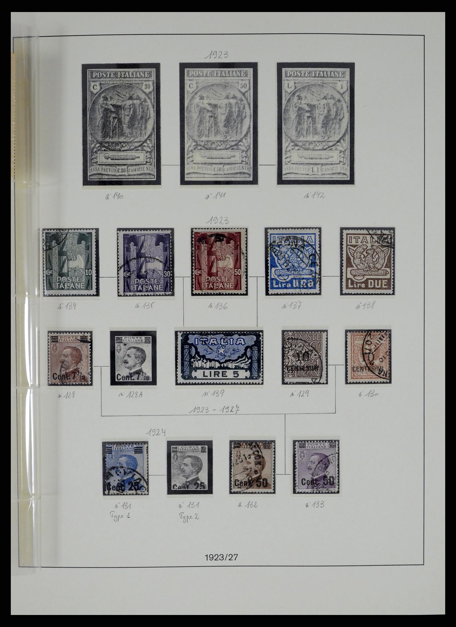 37250 019 - Postzegelverzameling 37250 Italië 1862-1961.