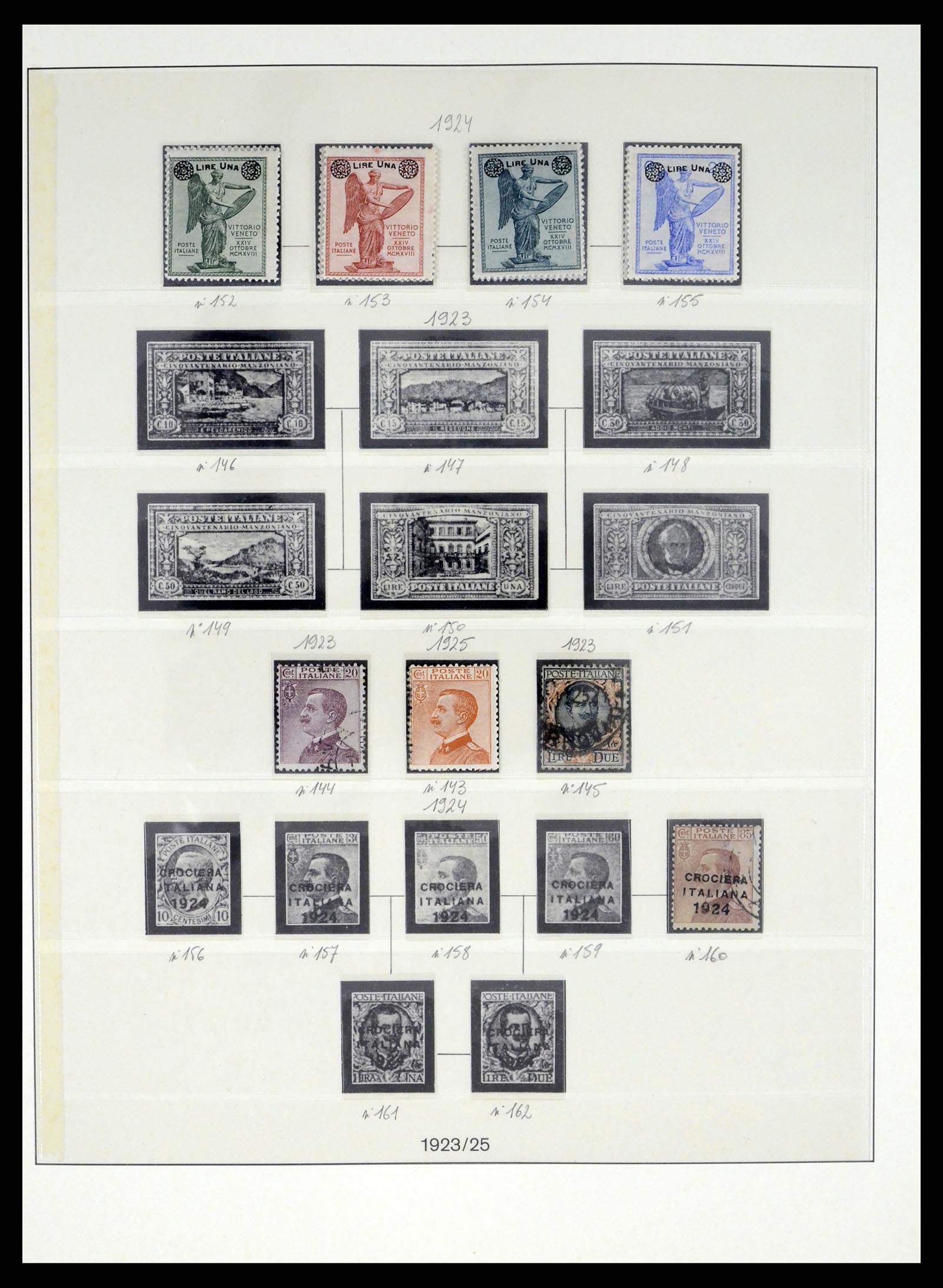 37250 020 - Postzegelverzameling 37250 Italië 1862-1961.