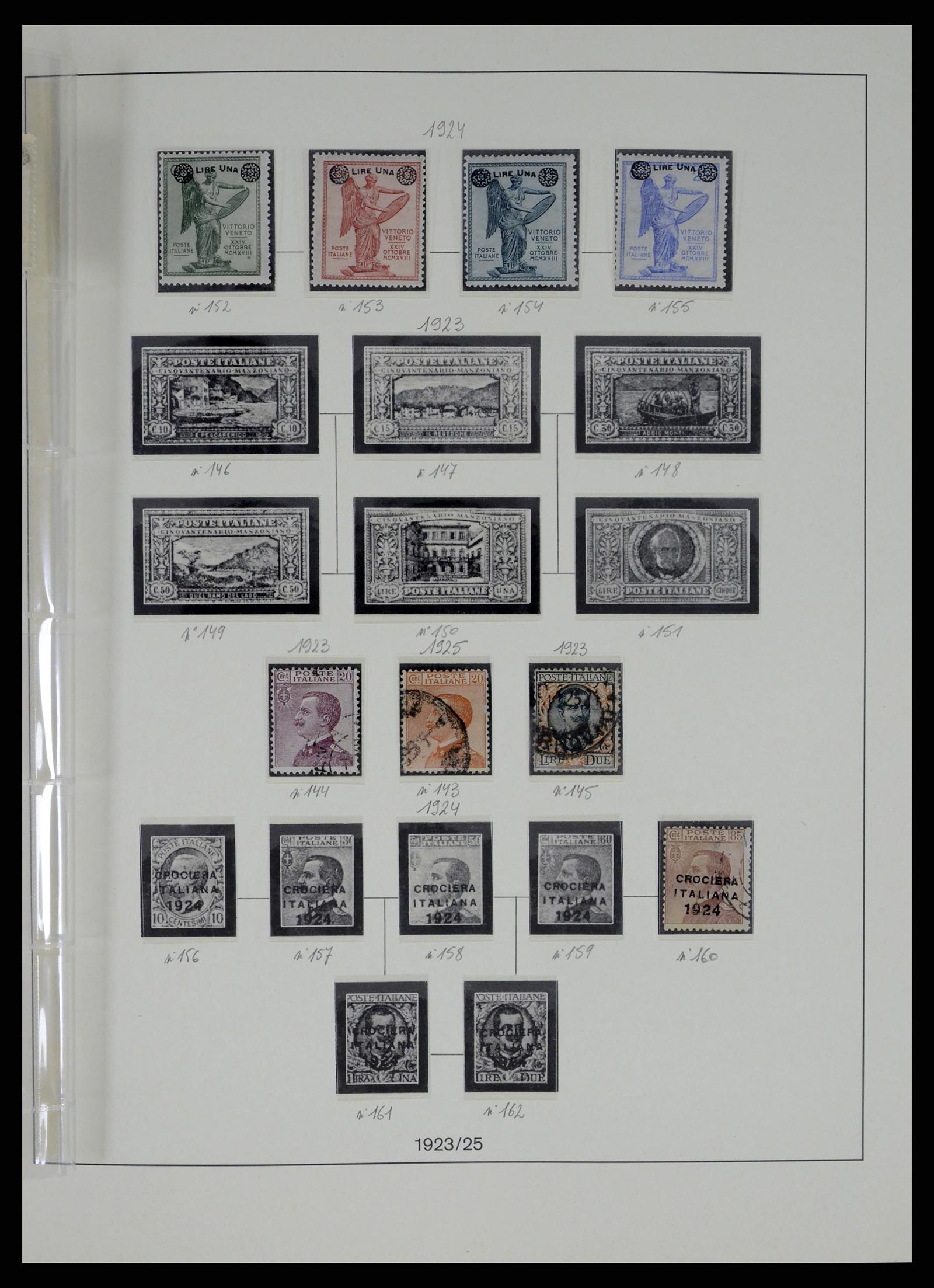 37250 021 - Postzegelverzameling 37250 Italië 1862-1961.