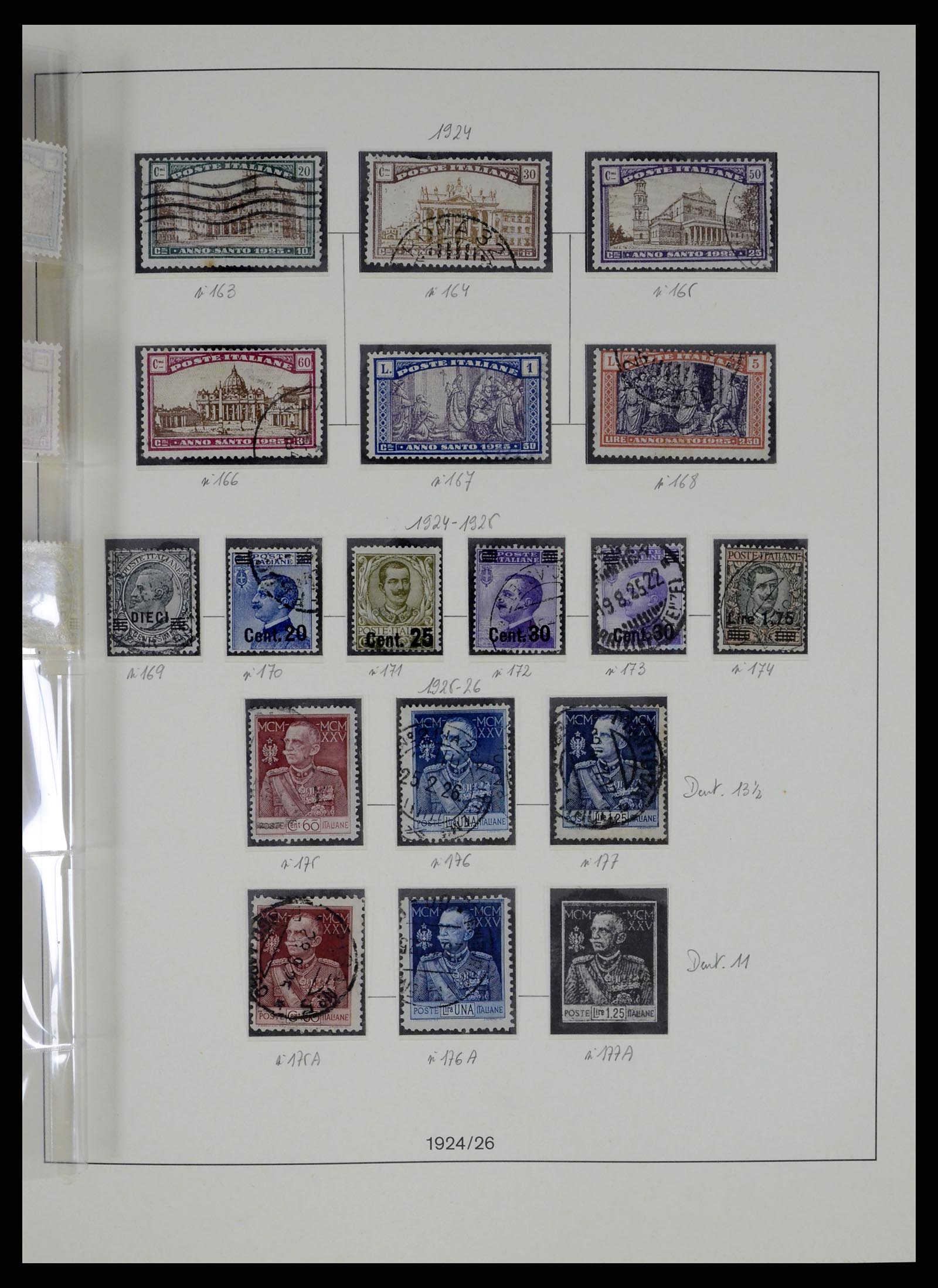 37250 023 - Stamp collection 37250 Italy 1862-1961.