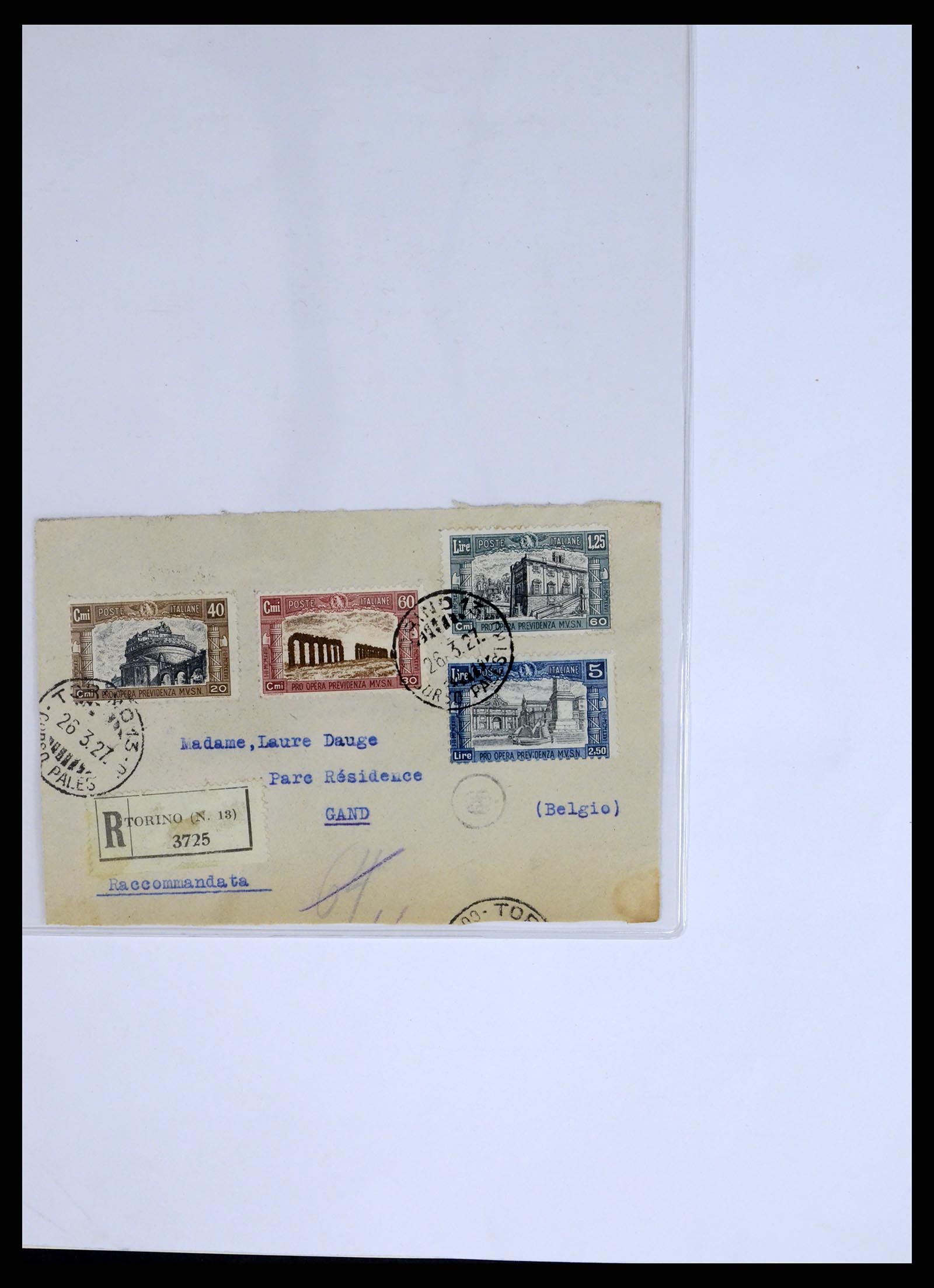 37250 026 - Postzegelverzameling 37250 Italië 1862-1961.