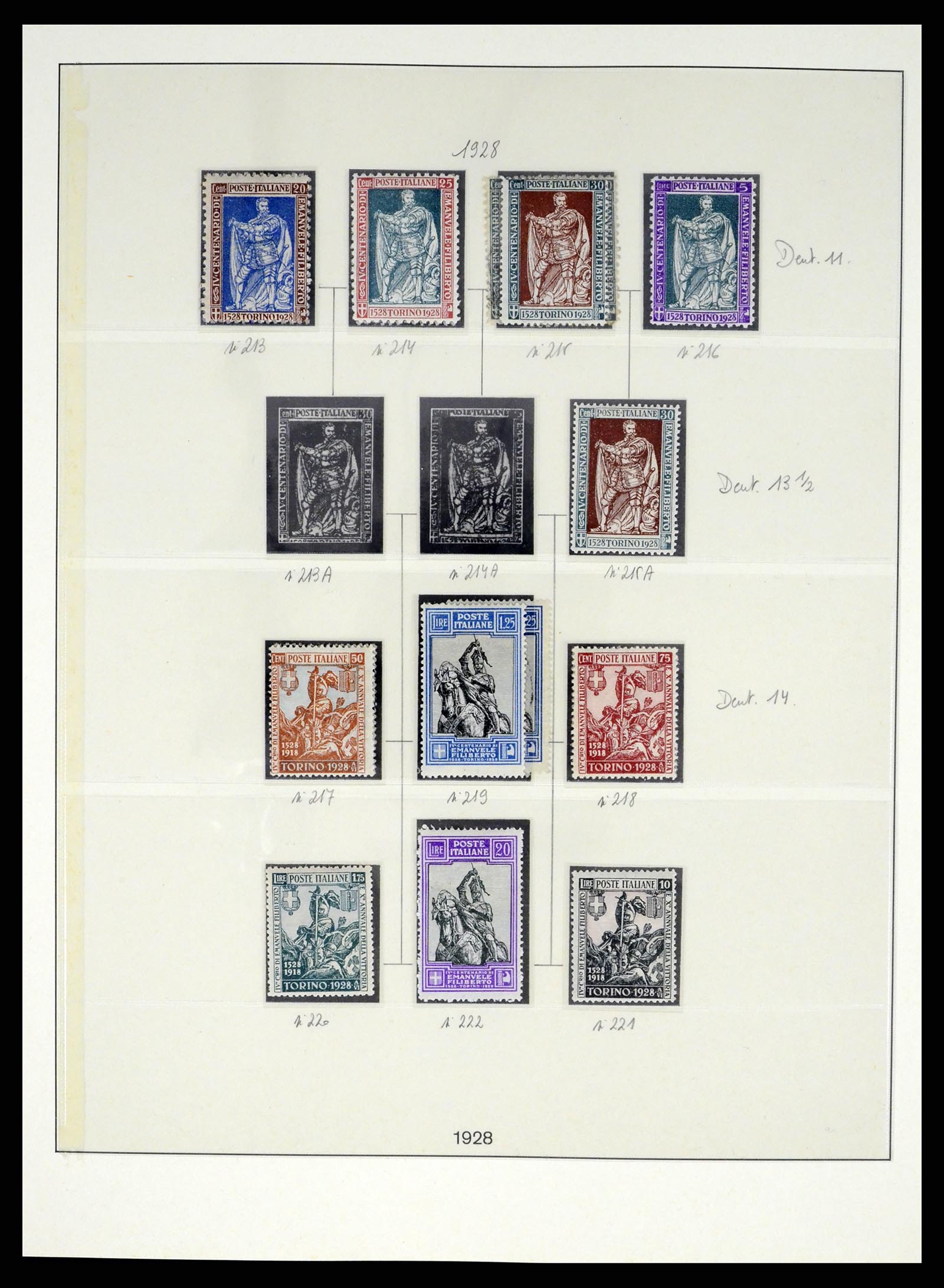 37250 031 - Postzegelverzameling 37250 Italië 1862-1961.