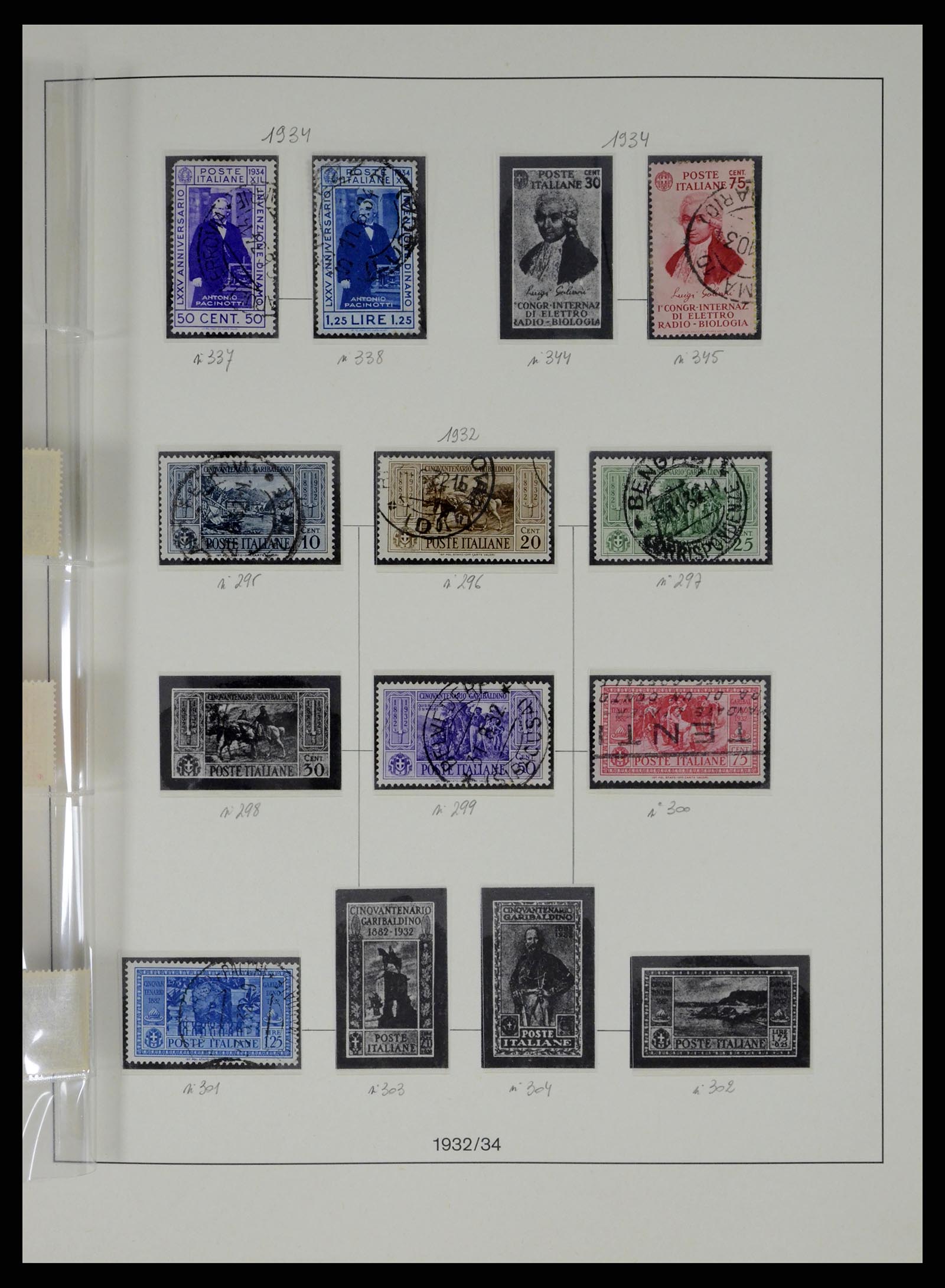 37250 044 - Stamp collection 37250 Italy 1862-1961.