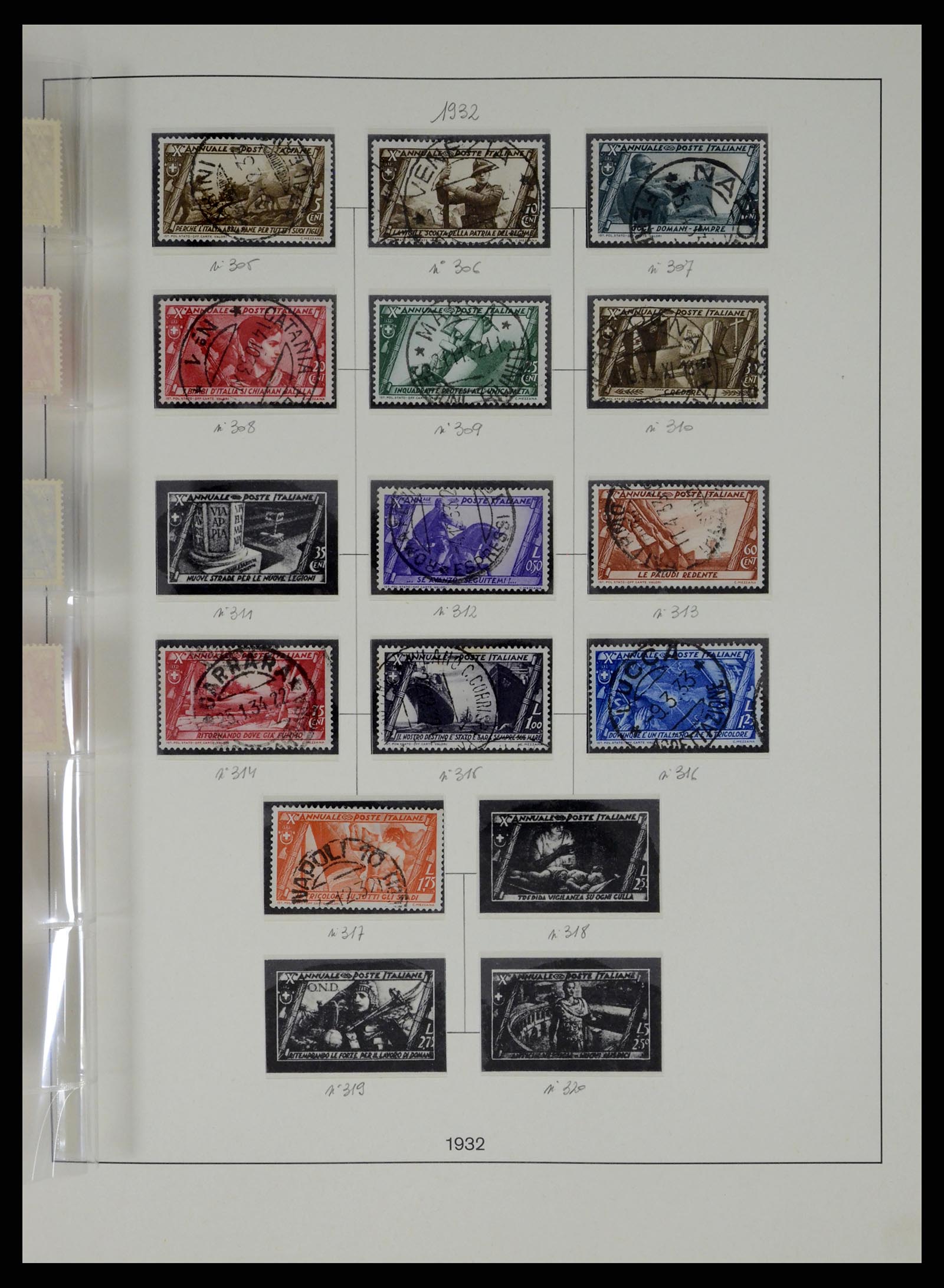 37250 046 - Stamp collection 37250 Italy 1862-1961.