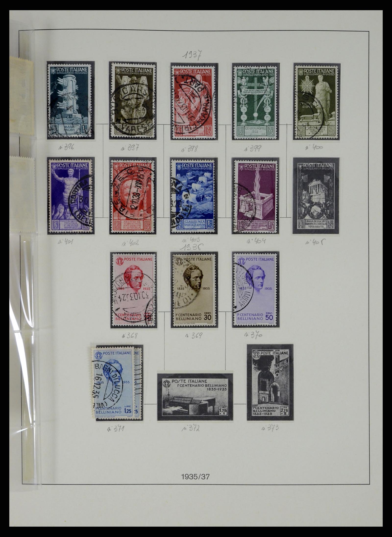 37250 054 - Postzegelverzameling 37250 Italië 1862-1961.
