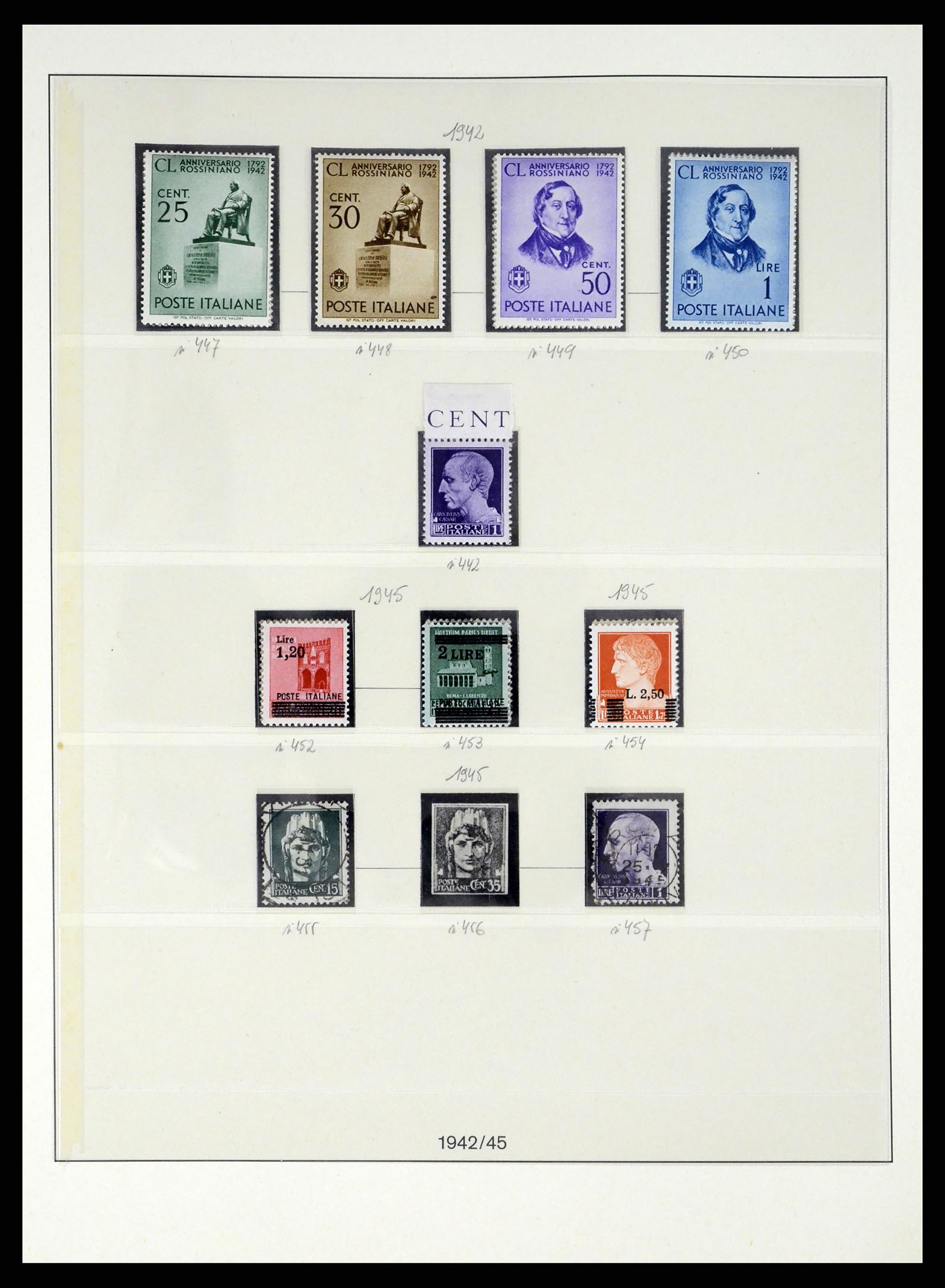 37250 063 - Stamp collection 37250 Italy 1862-1961.