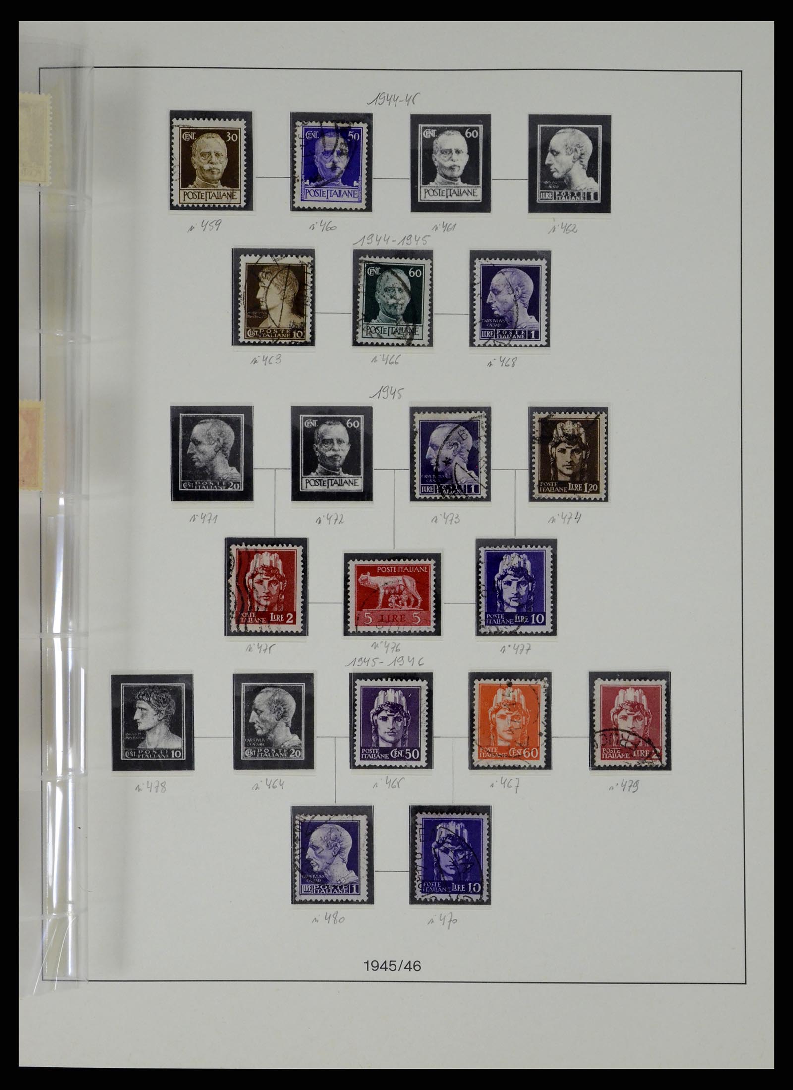 37250 066 - Stamp collection 37250 Italy 1862-1961.