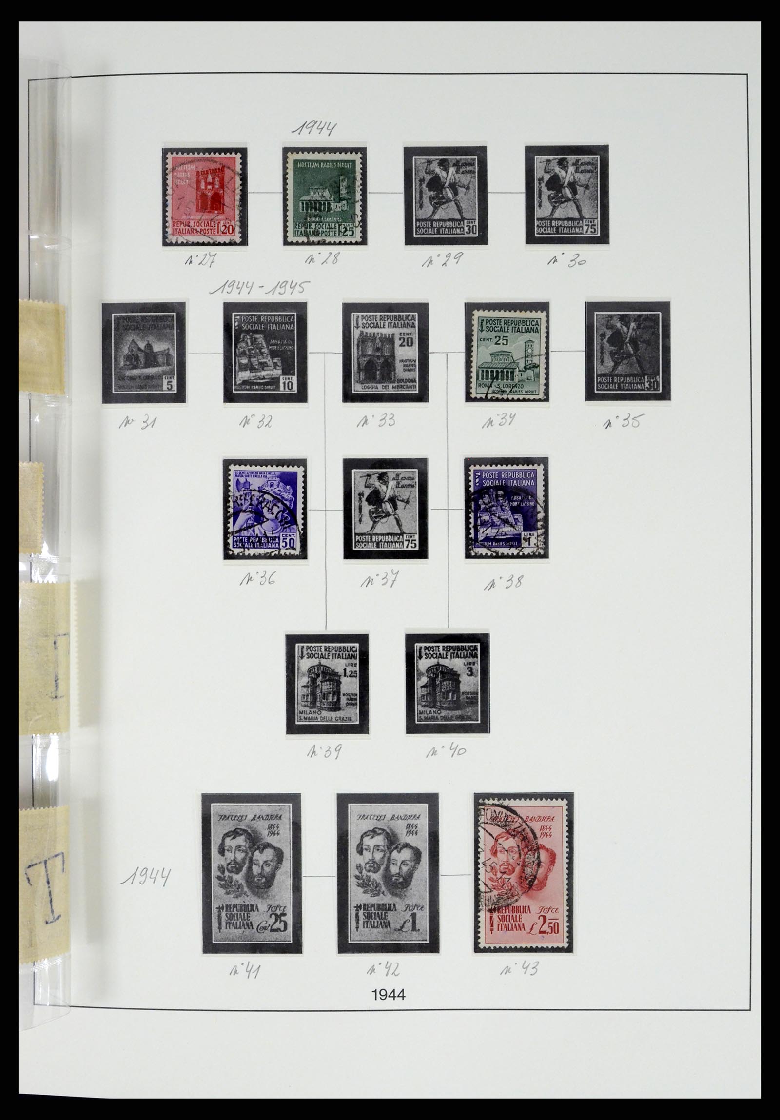 37250 070 - Stamp collection 37250 Italy 1862-1961.