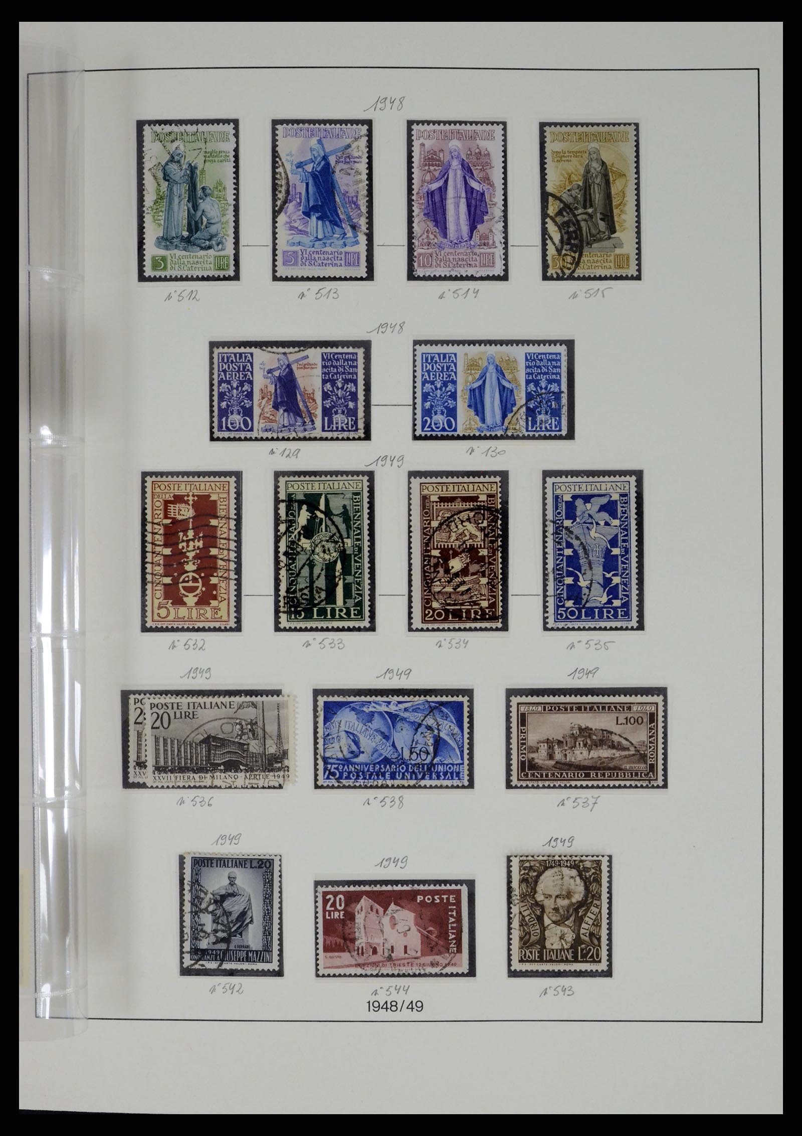 37250 082 - Stamp collection 37250 Italy 1862-1961.