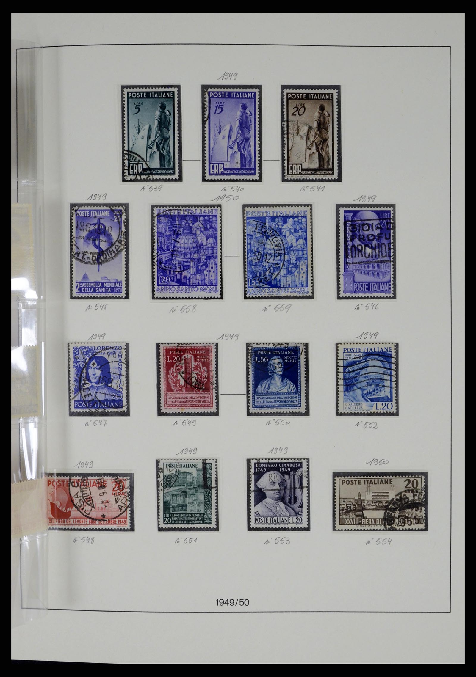 37250 086 - Postzegelverzameling 37250 Italië 1862-1961.