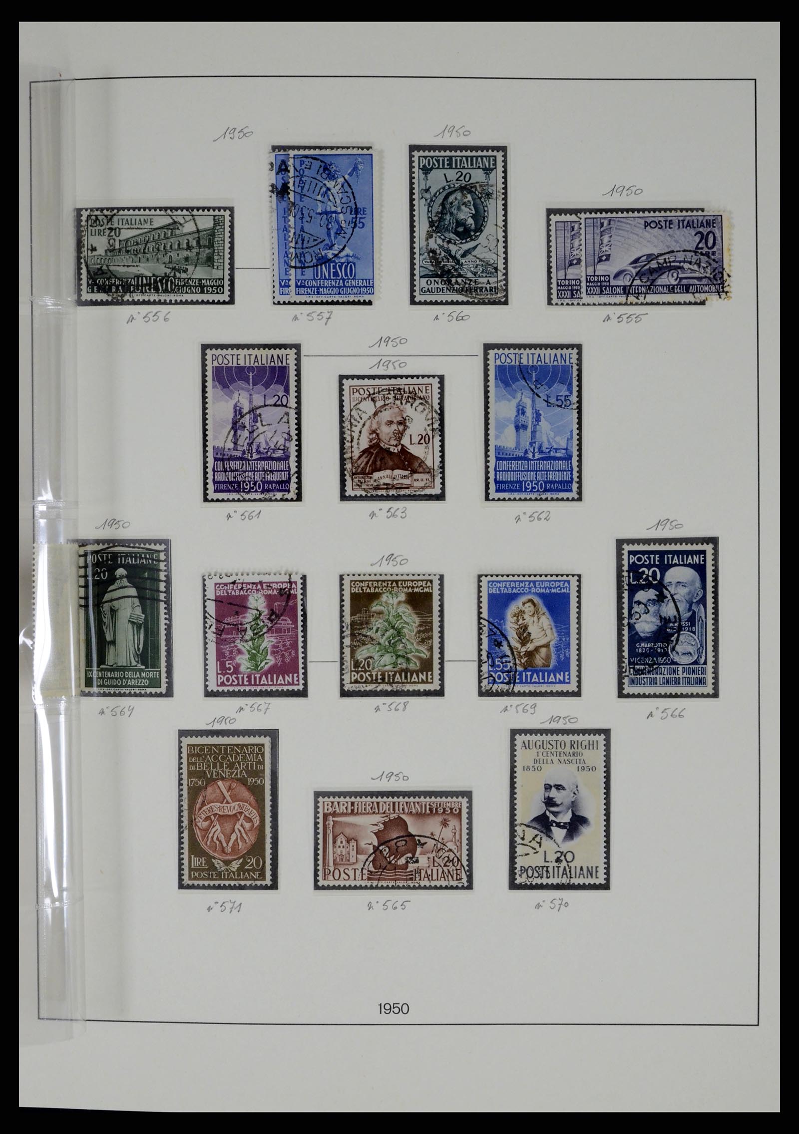 37250 088 - Postzegelverzameling 37250 Italië 1862-1961.