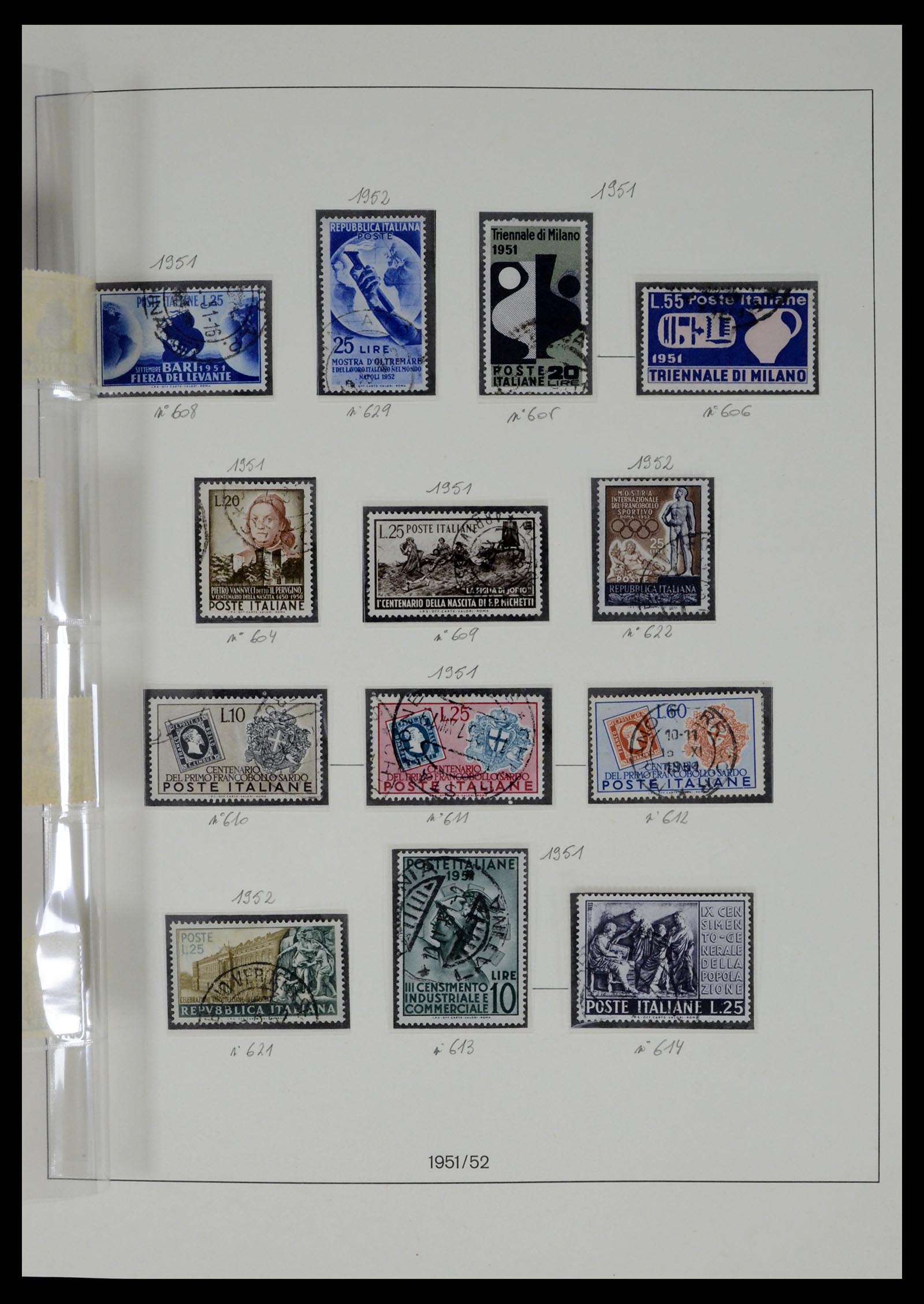 37250 094 - Postzegelverzameling 37250 Italië 1862-1961.