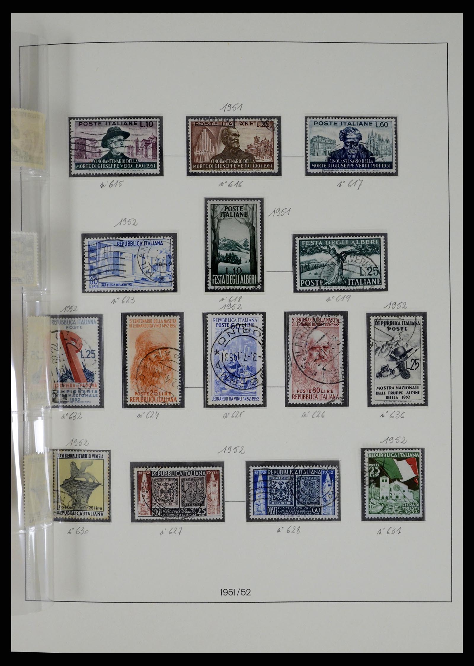 37250 096 - Postzegelverzameling 37250 Italië 1862-1961.