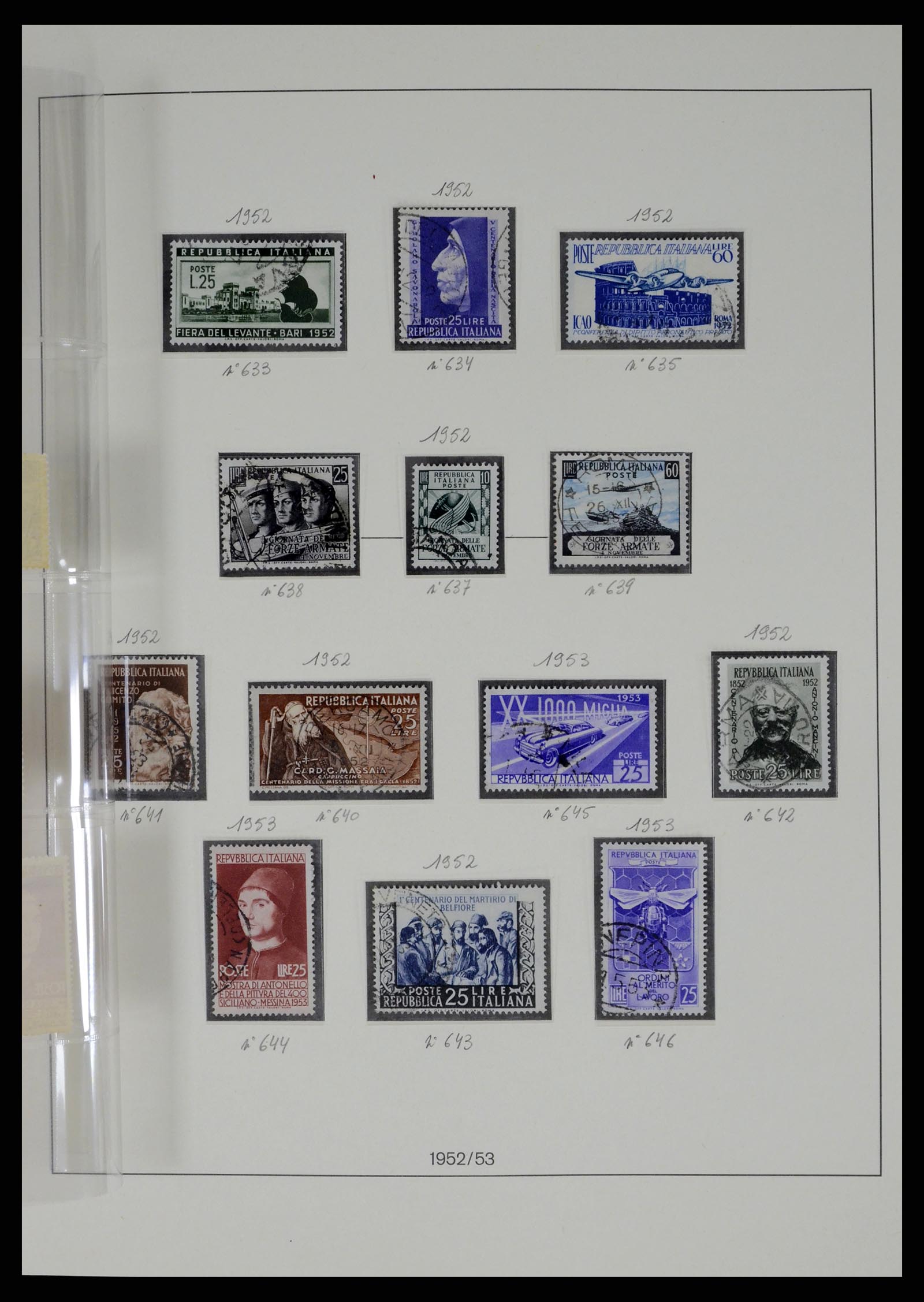 37250 098 - Stamp collection 37250 Italy 1862-1961.