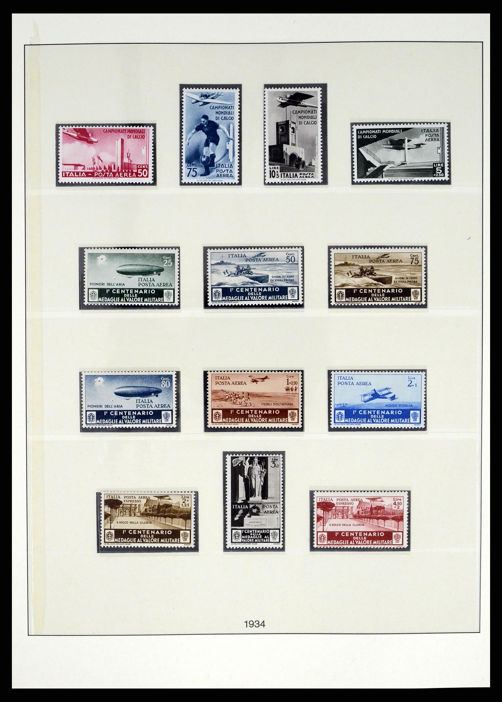 37250 141 - Stamp collection 37250 Italy 1862-1961.
