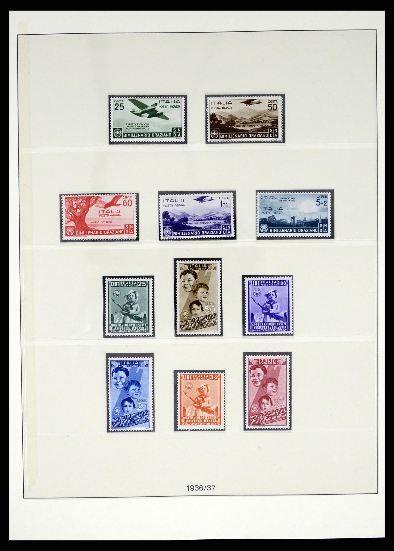 37250 145 - Stamp collection 37250 Italy 1862-1961.