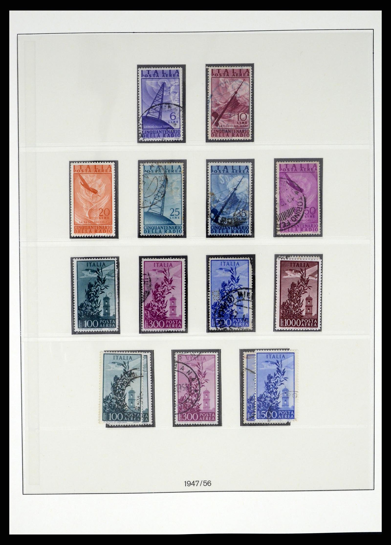 37250 150 - Stamp collection 37250 Italy 1862-1961.