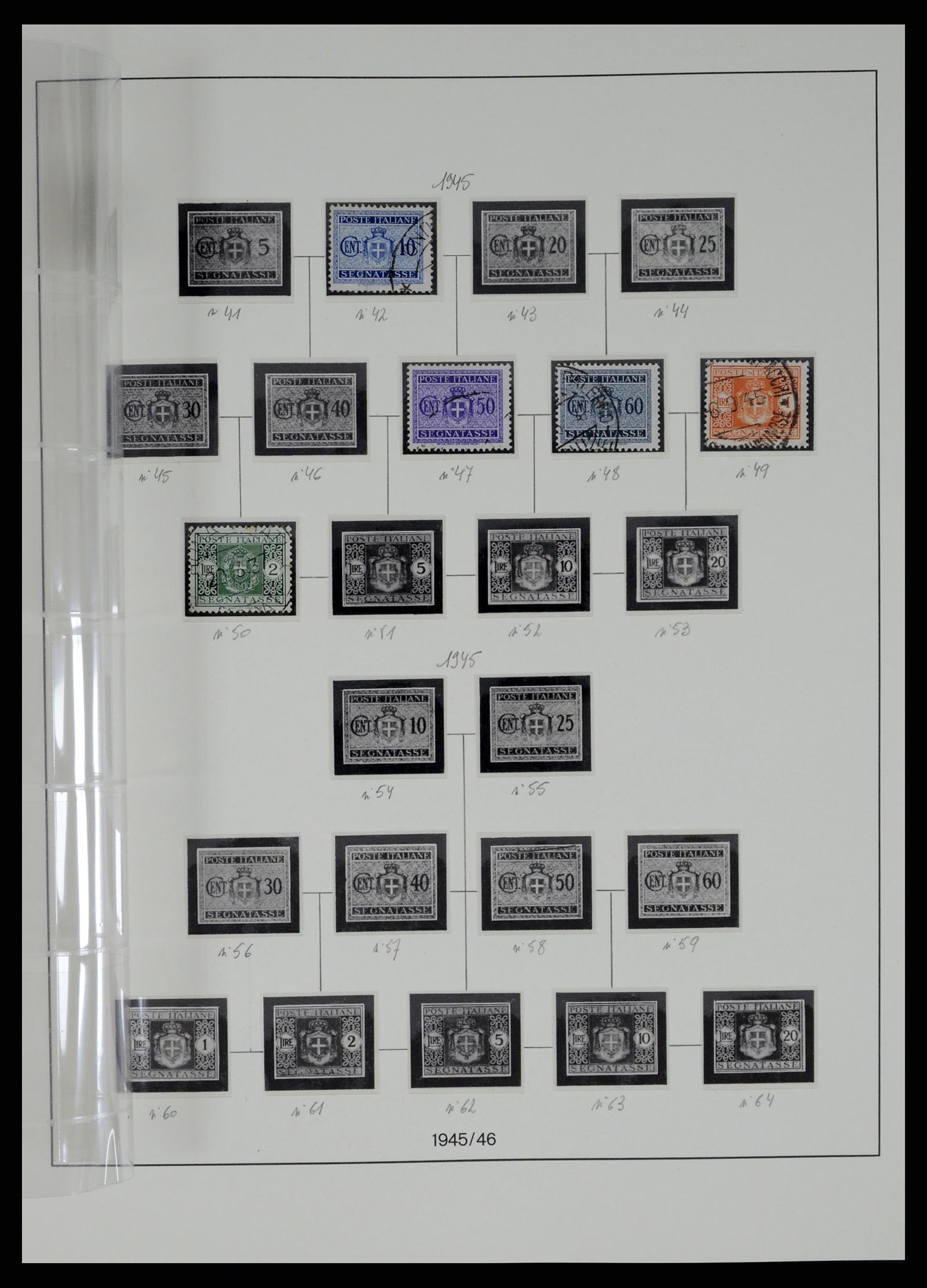 37250 159 - Stamp collection 37250 Italy 1862-1961.