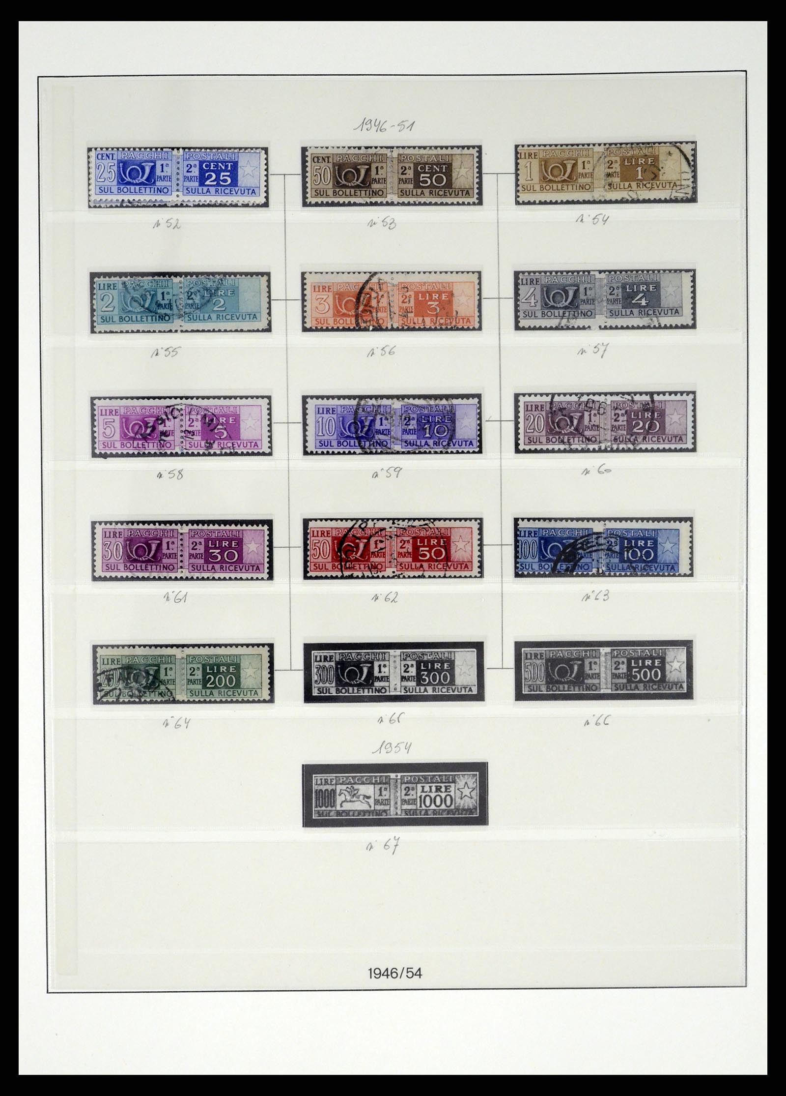 37250 164 - Stamp collection 37250 Italy 1862-1961.