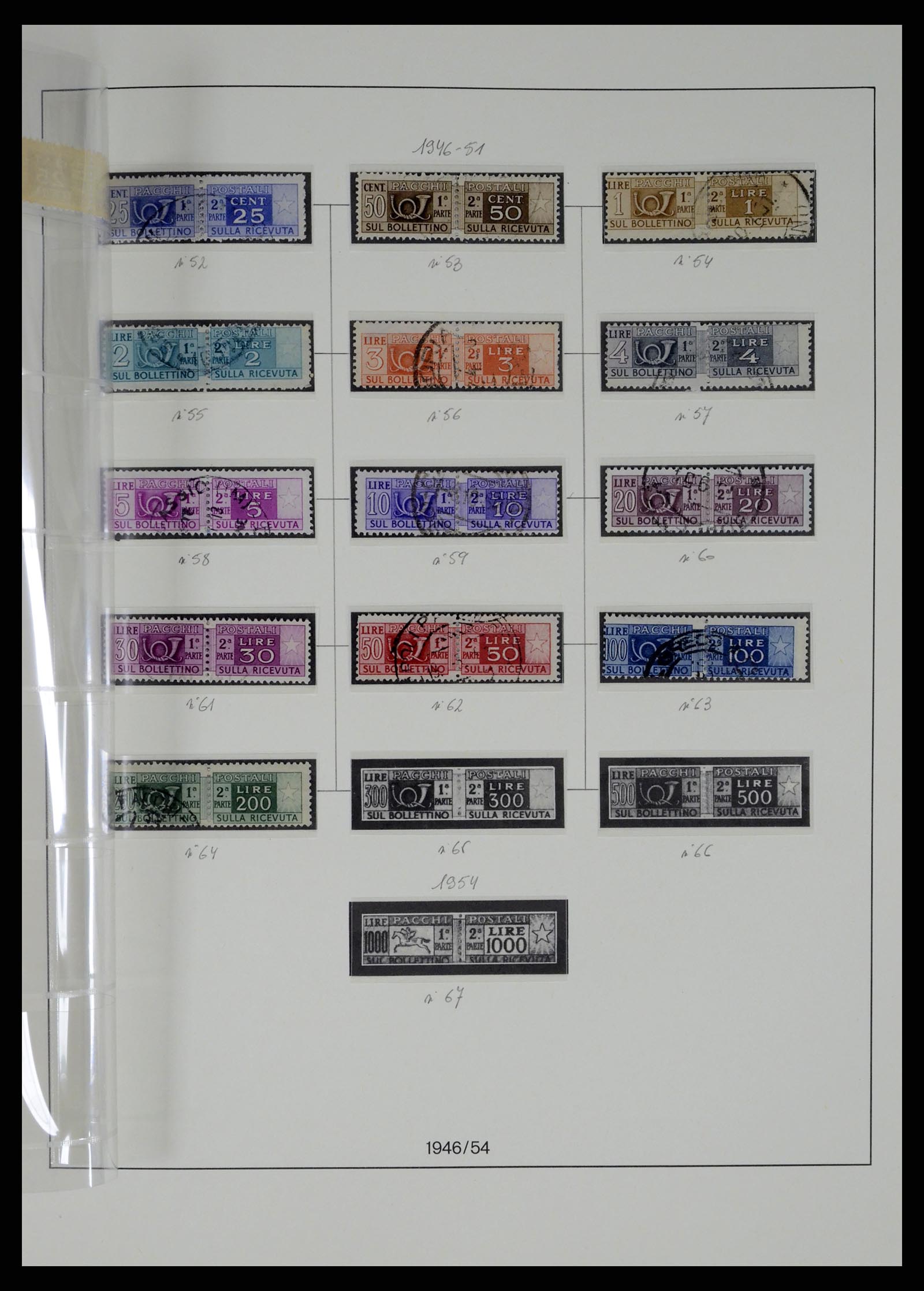 37250 165 - Stamp collection 37250 Italy 1862-1961.