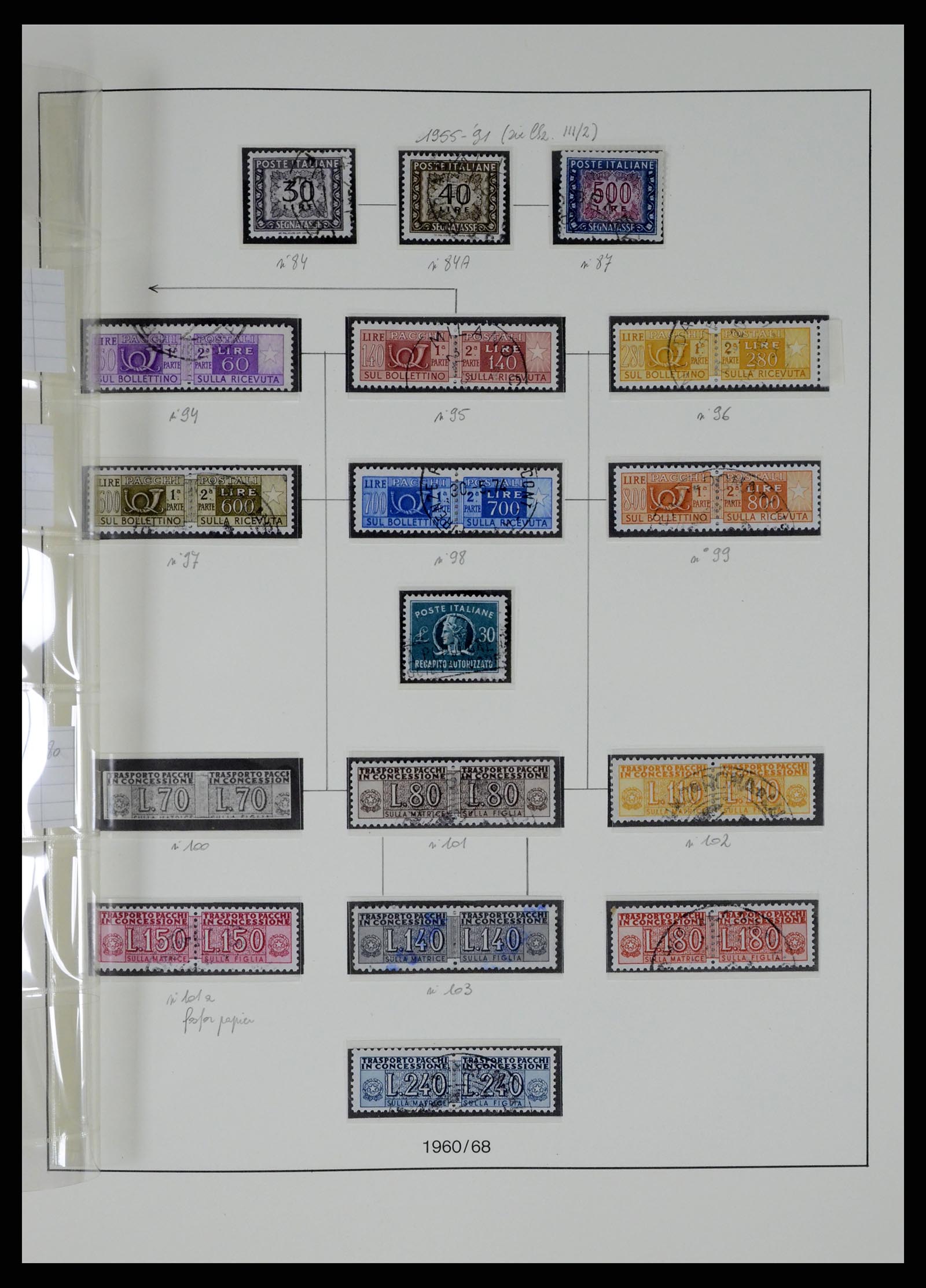 37250 169 - Stamp collection 37250 Italy 1862-1961.