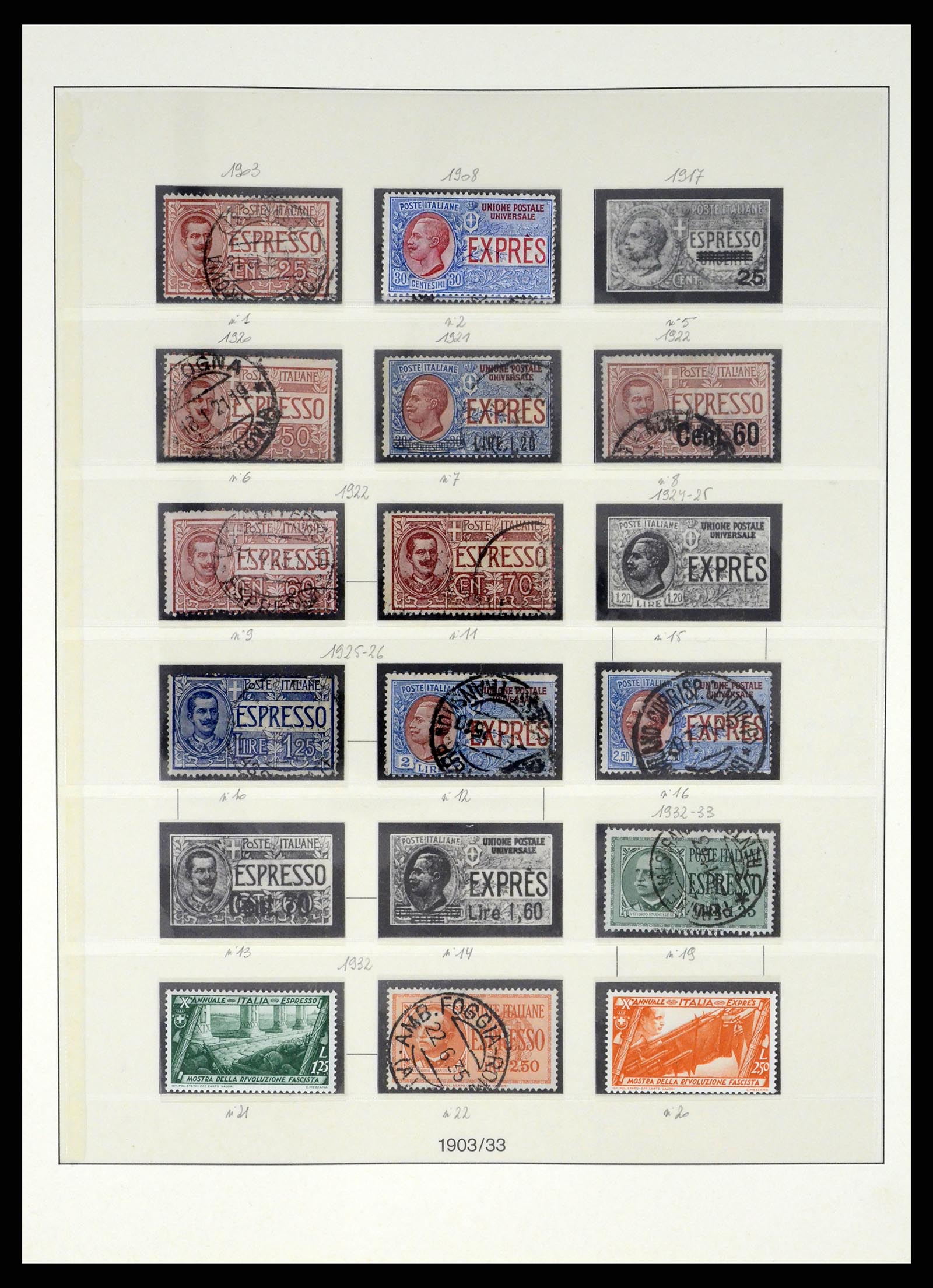 37250 172 - Stamp collection 37250 Italy 1862-1961.