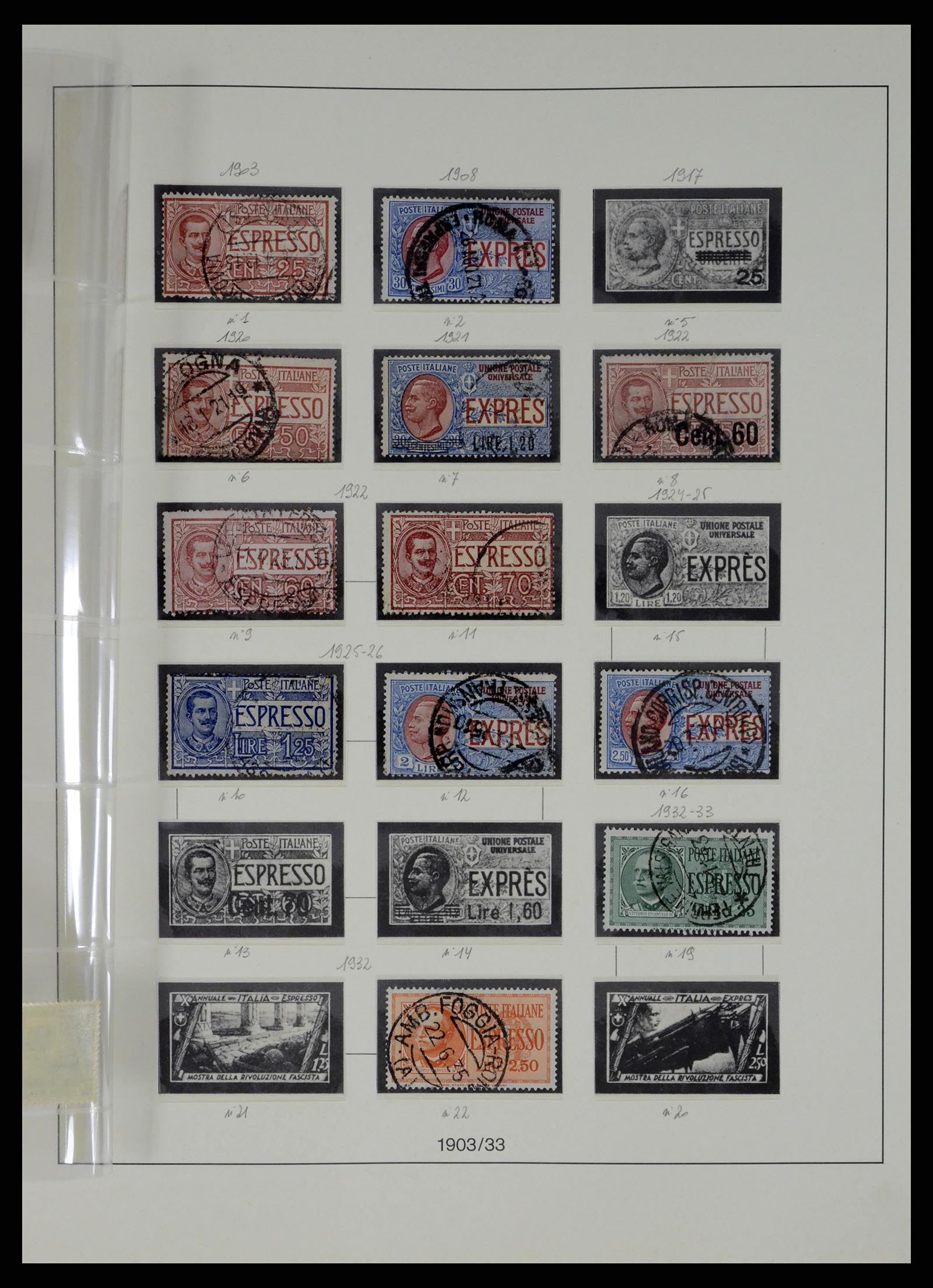 37250 173 - Stamp collection 37250 Italy 1862-1961.