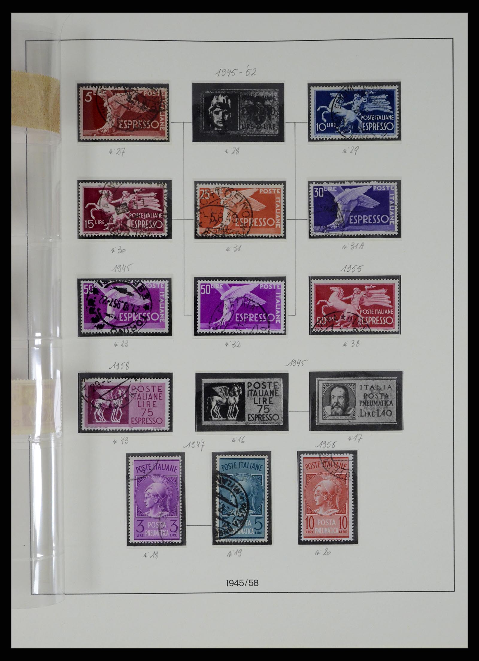 37250 175 - Stamp collection 37250 Italy 1862-1961.