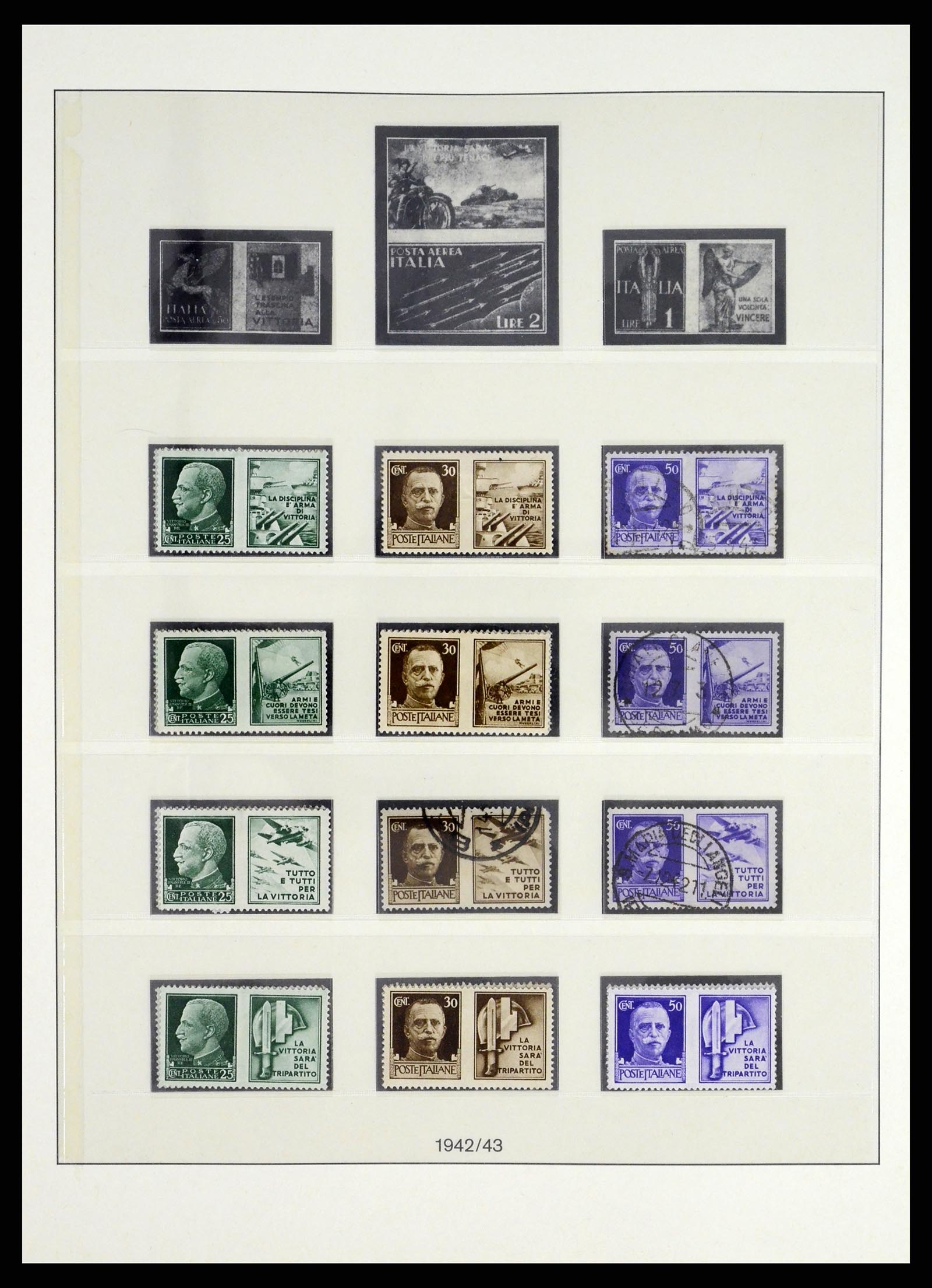 37250 177 - Stamp collection 37250 Italy 1862-1961.