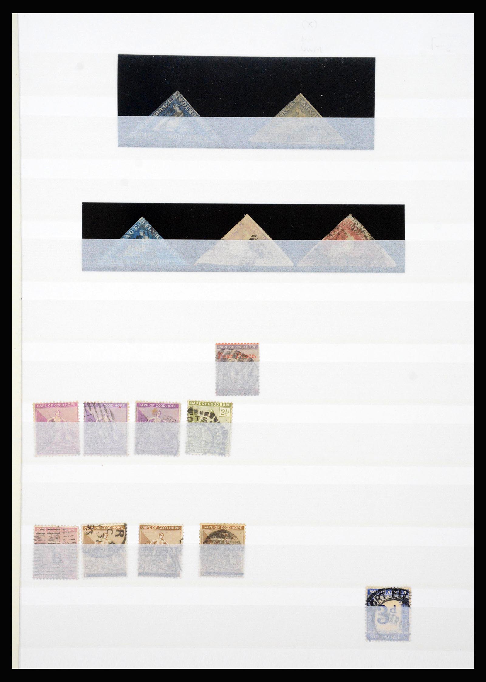 37251 001 - Postzegelverzameling 37251 Brits Zuidelijk Afrika 1880-1960.