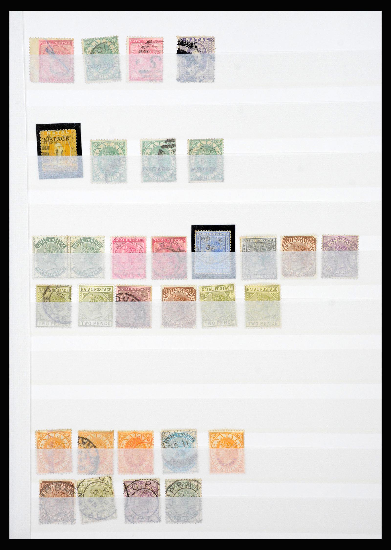 37251 005 - Postzegelverzameling 37251 Brits Zuidelijk Afrika 1880-1960.