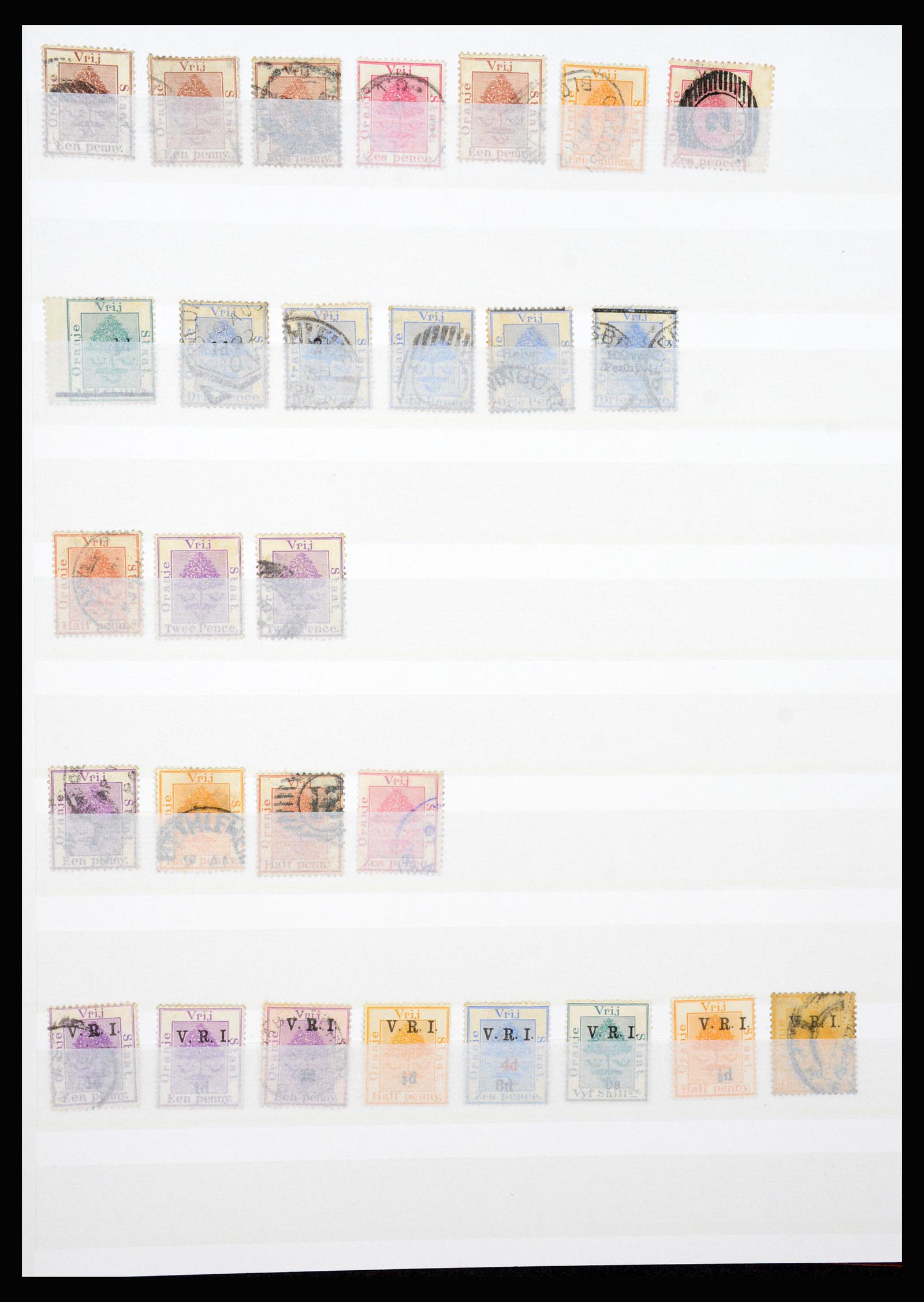 37251 008 - Postzegelverzameling 37251 Brits Zuidelijk Afrika 1880-1960.