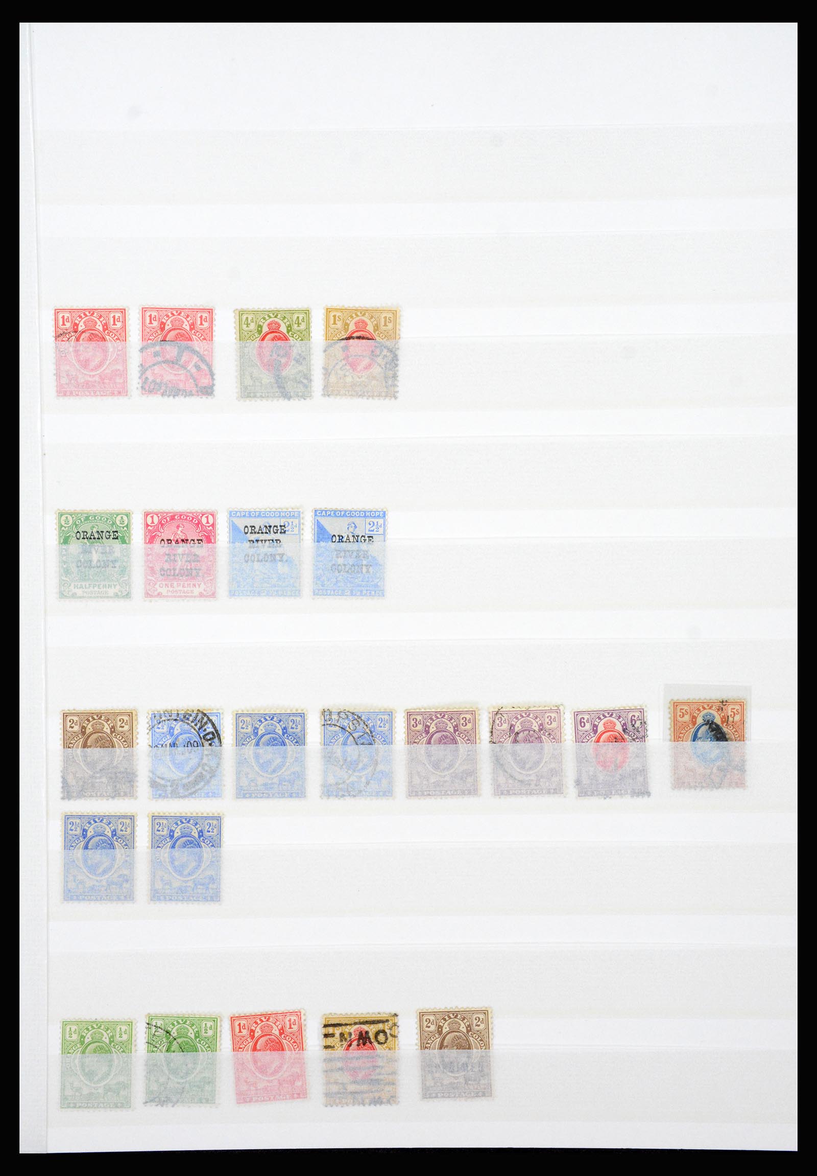 37251 009 - Postzegelverzameling 37251 Brits Zuidelijk Afrika 1880-1960.