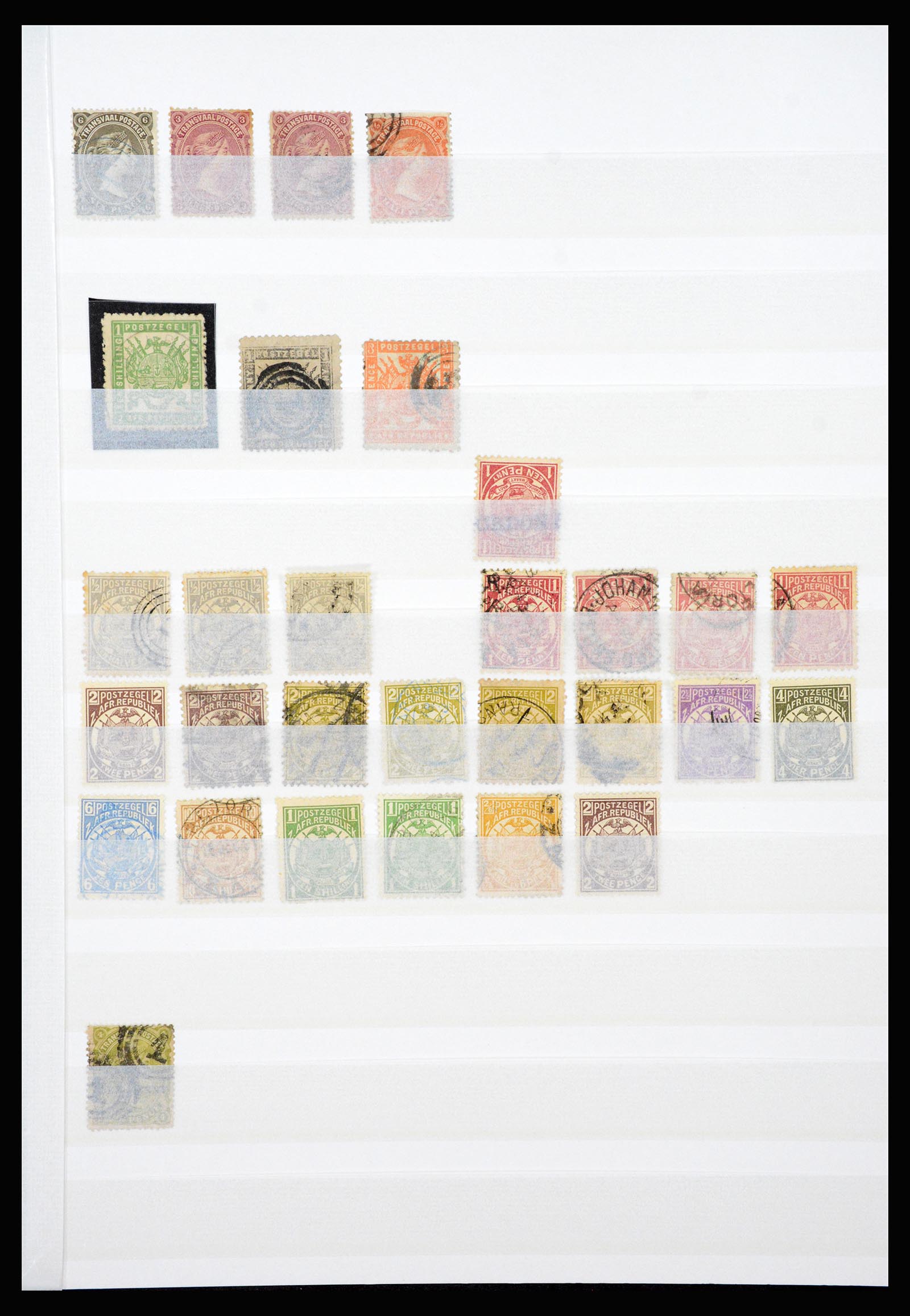 37251 010 - Postzegelverzameling 37251 Brits Zuidelijk Afrika 1880-1960.
