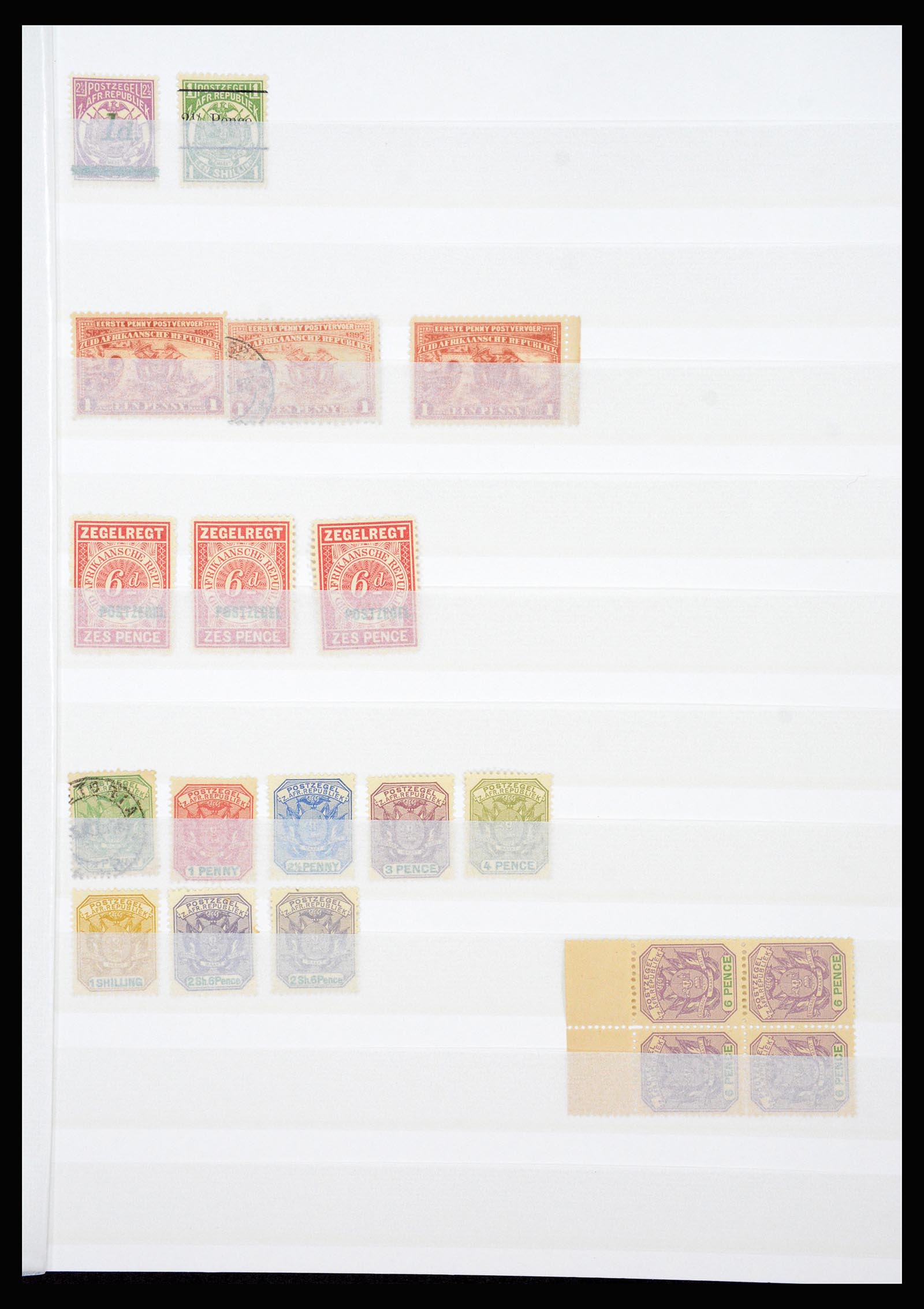 37251 012 - Postzegelverzameling 37251 Brits Zuidelijk Afrika 1880-1960.