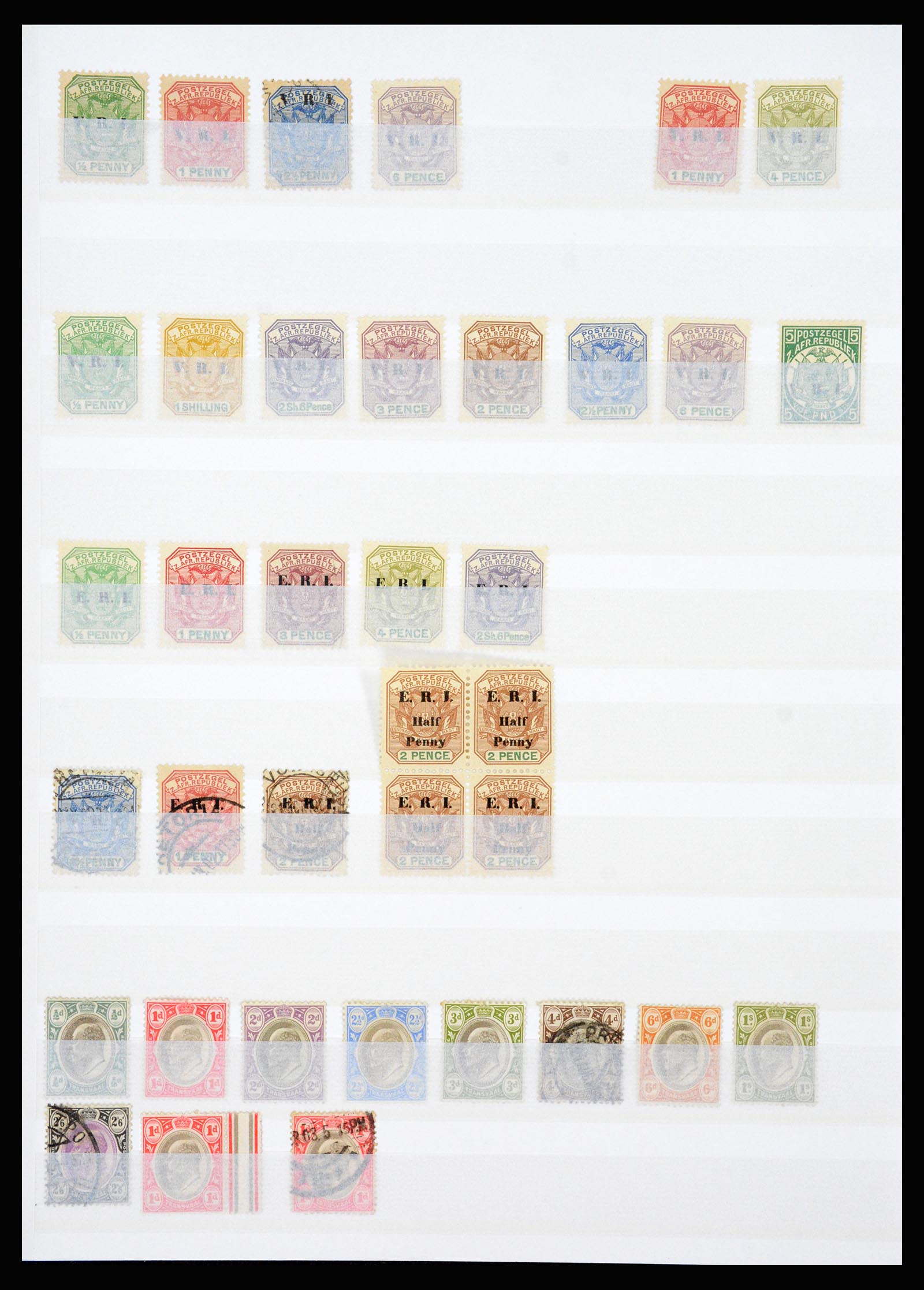 37251 013 - Postzegelverzameling 37251 Brits Zuidelijk Afrika 1880-1960.