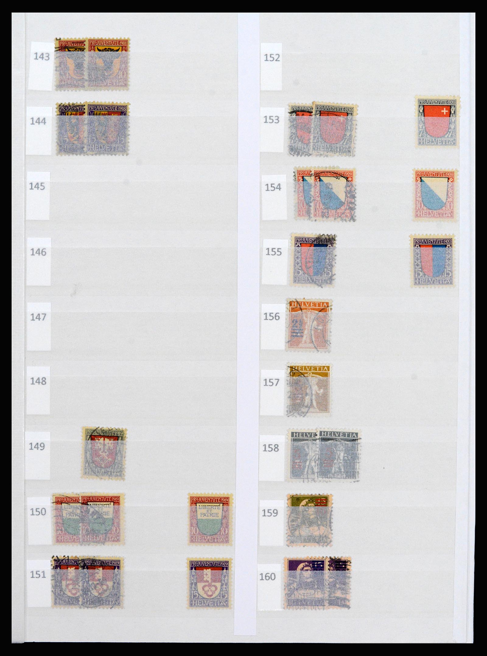 37252 005 - Stamp collection 37252 Switzerland 1900-2011.