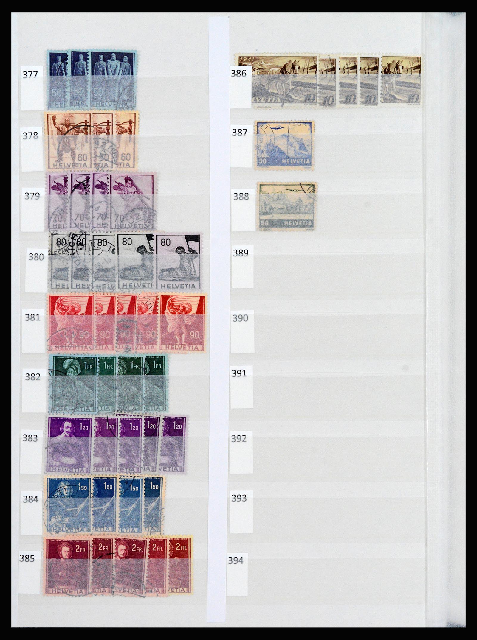 37252 018 - Postzegelverzameling 37252 Zwitserland 1900-2011.