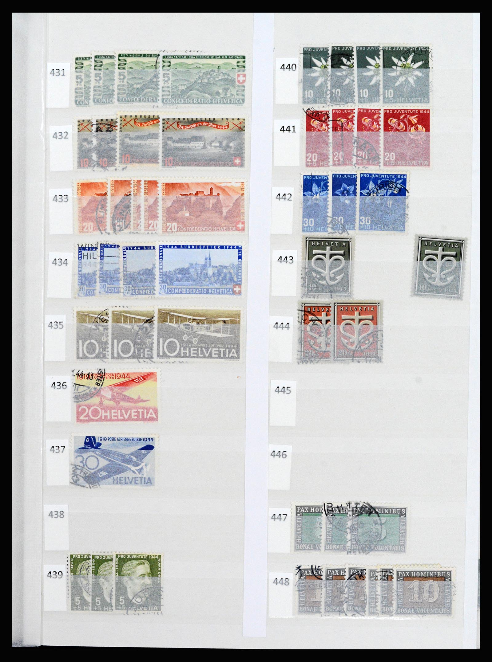37252 021 - Postzegelverzameling 37252 Zwitserland 1900-2011.