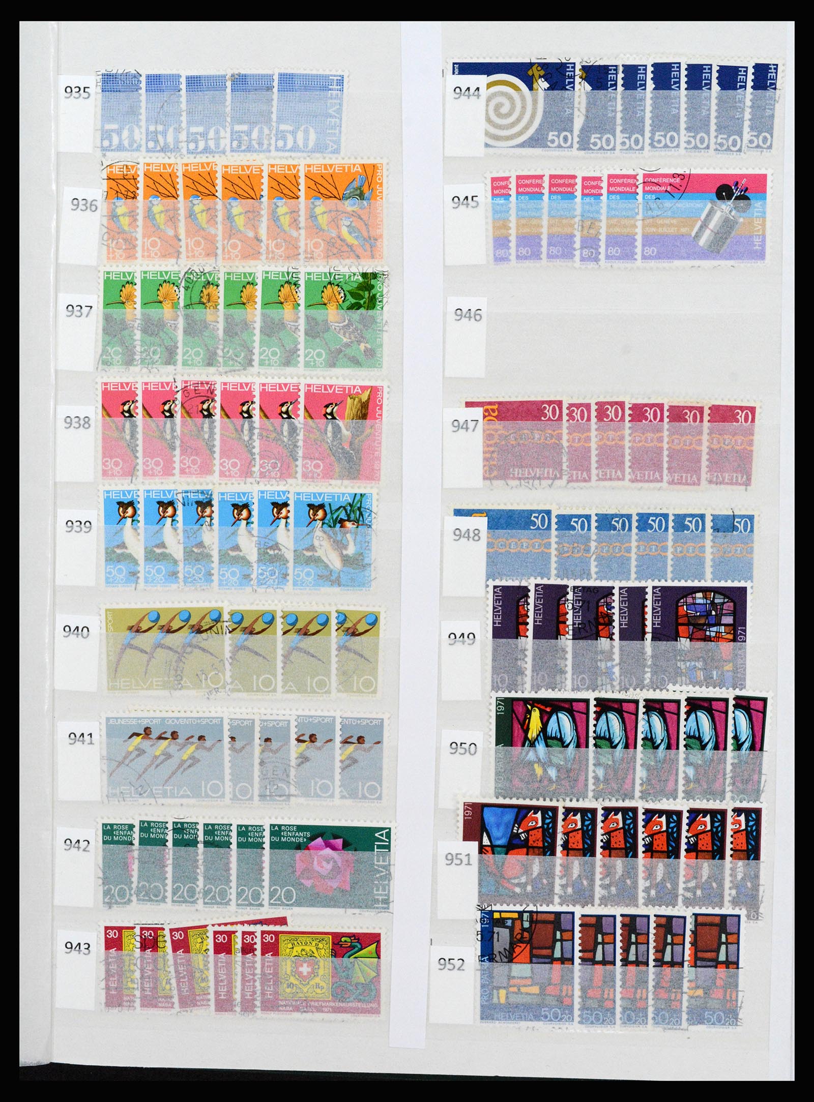 37252 050 - Stamp collection 37252 Switzerland 1900-2011.
