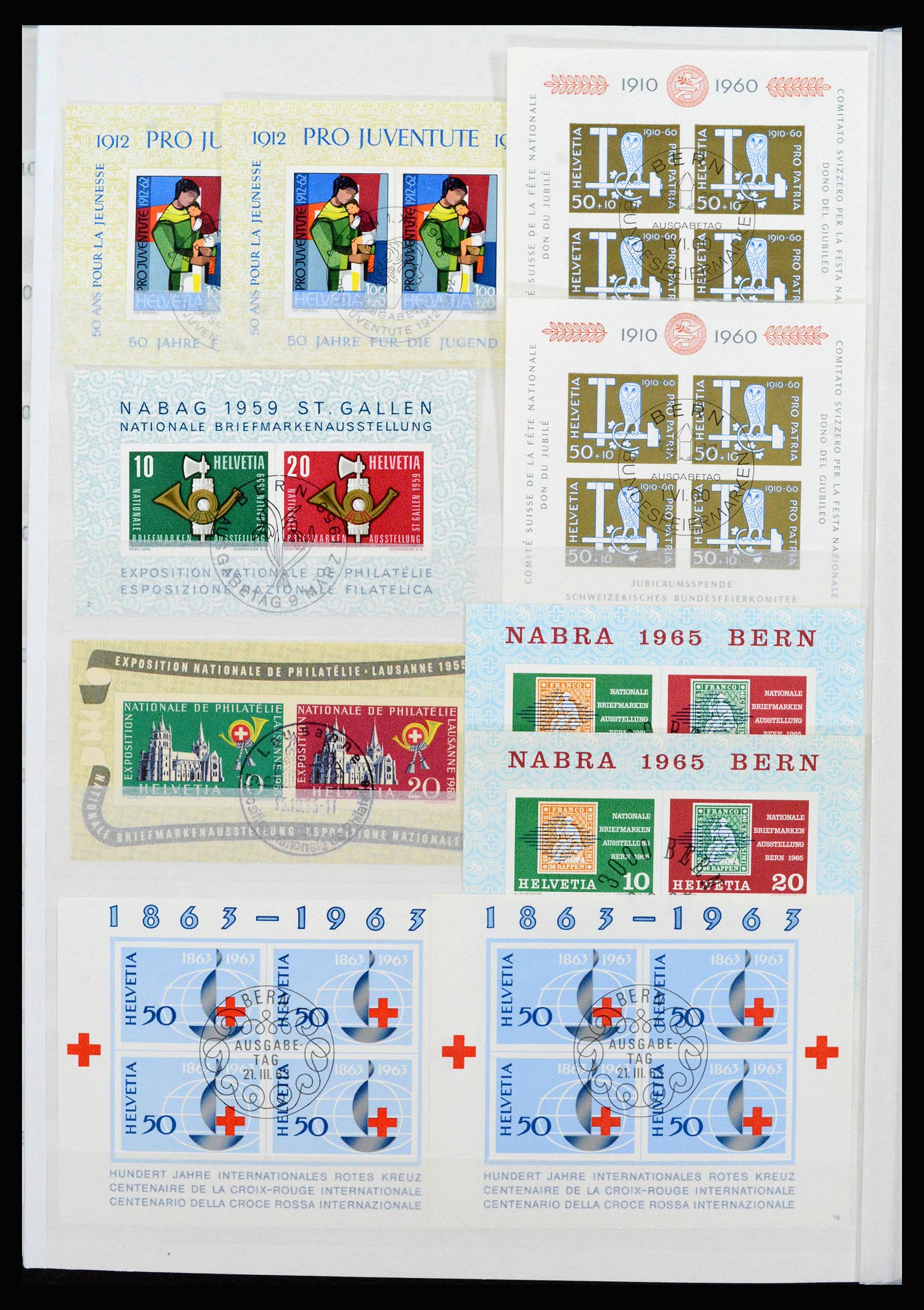 37252 057 - Postzegelverzameling 37252 Zwitserland 1900-2011.