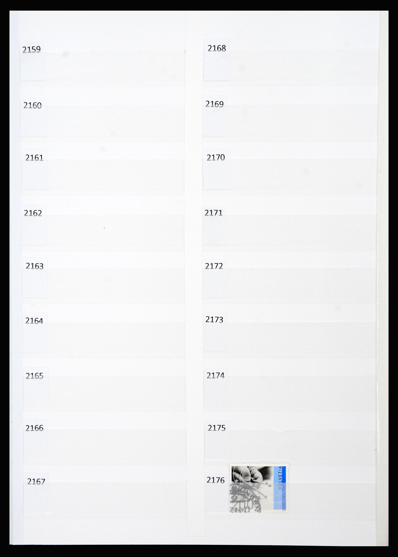 37252 119 - Postzegelverzameling 37252 Zwitserland 1900-2011.