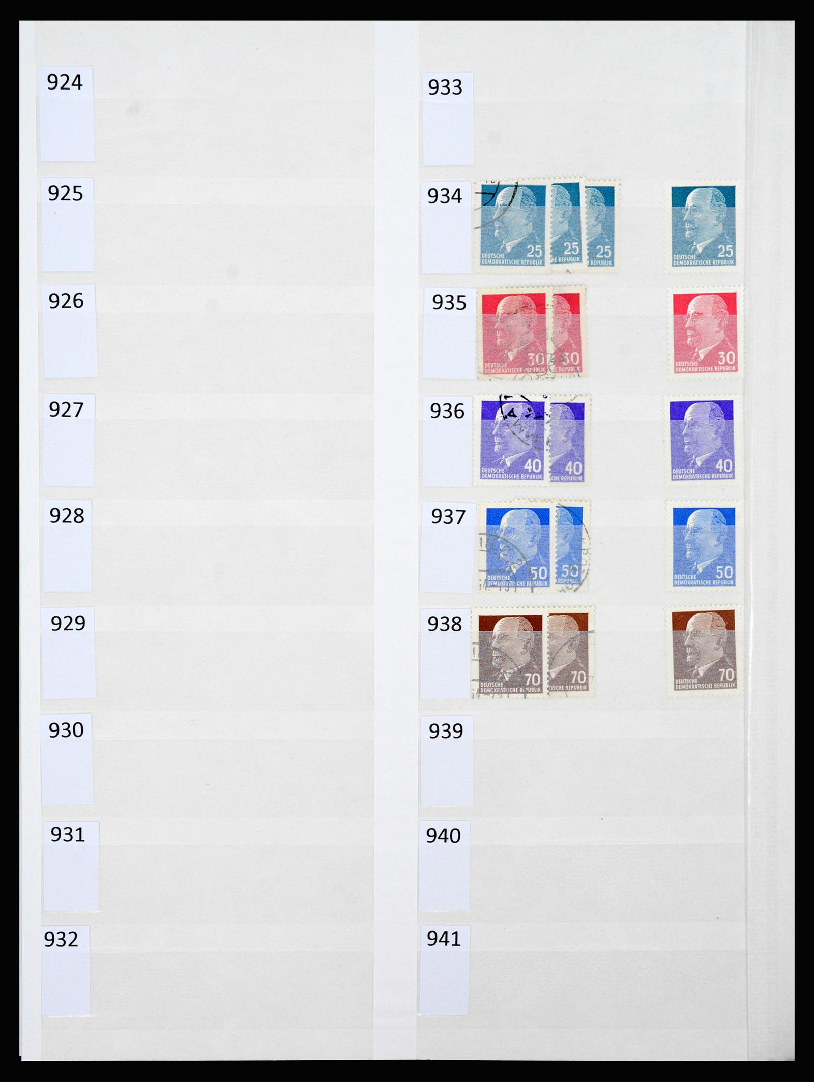 37253 039 - Postzegelverzameling 37253 DDR 1949-1990.
