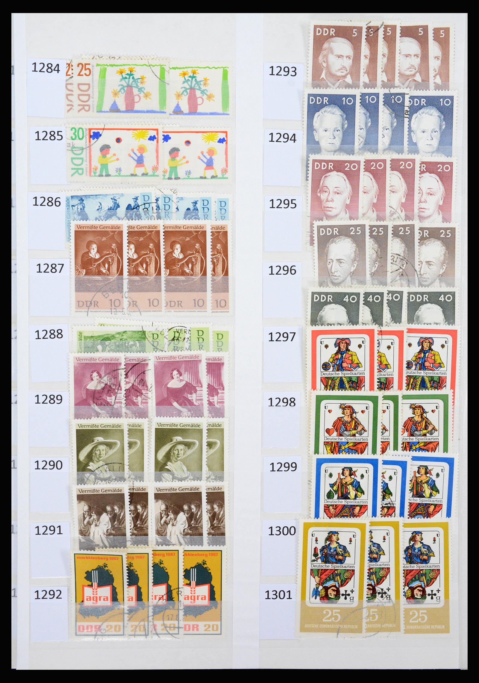 37253 061 - Postzegelverzameling 37253 DDR 1949-1990.