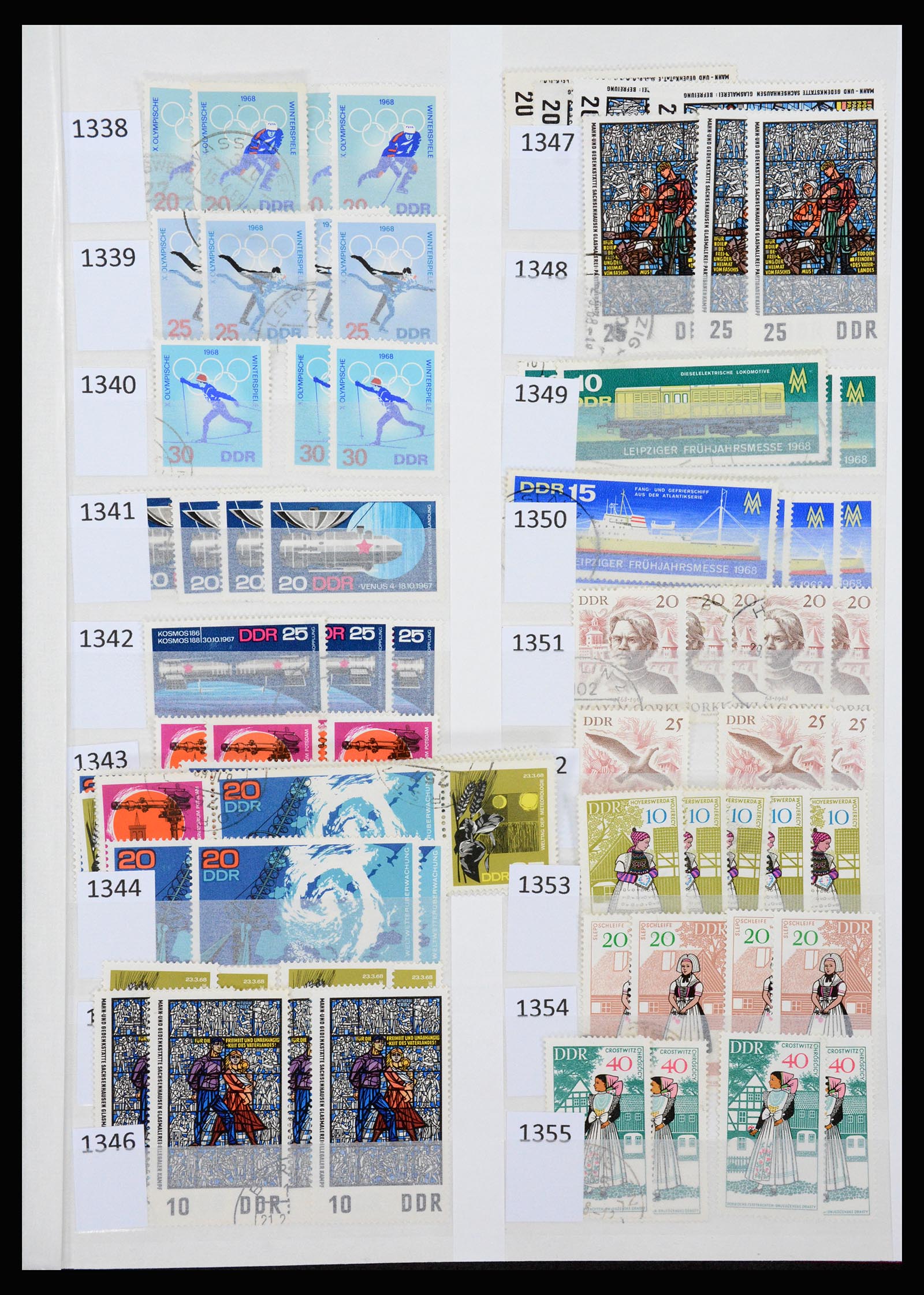 37253 064 - Postzegelverzameling 37253 DDR 1949-1990.