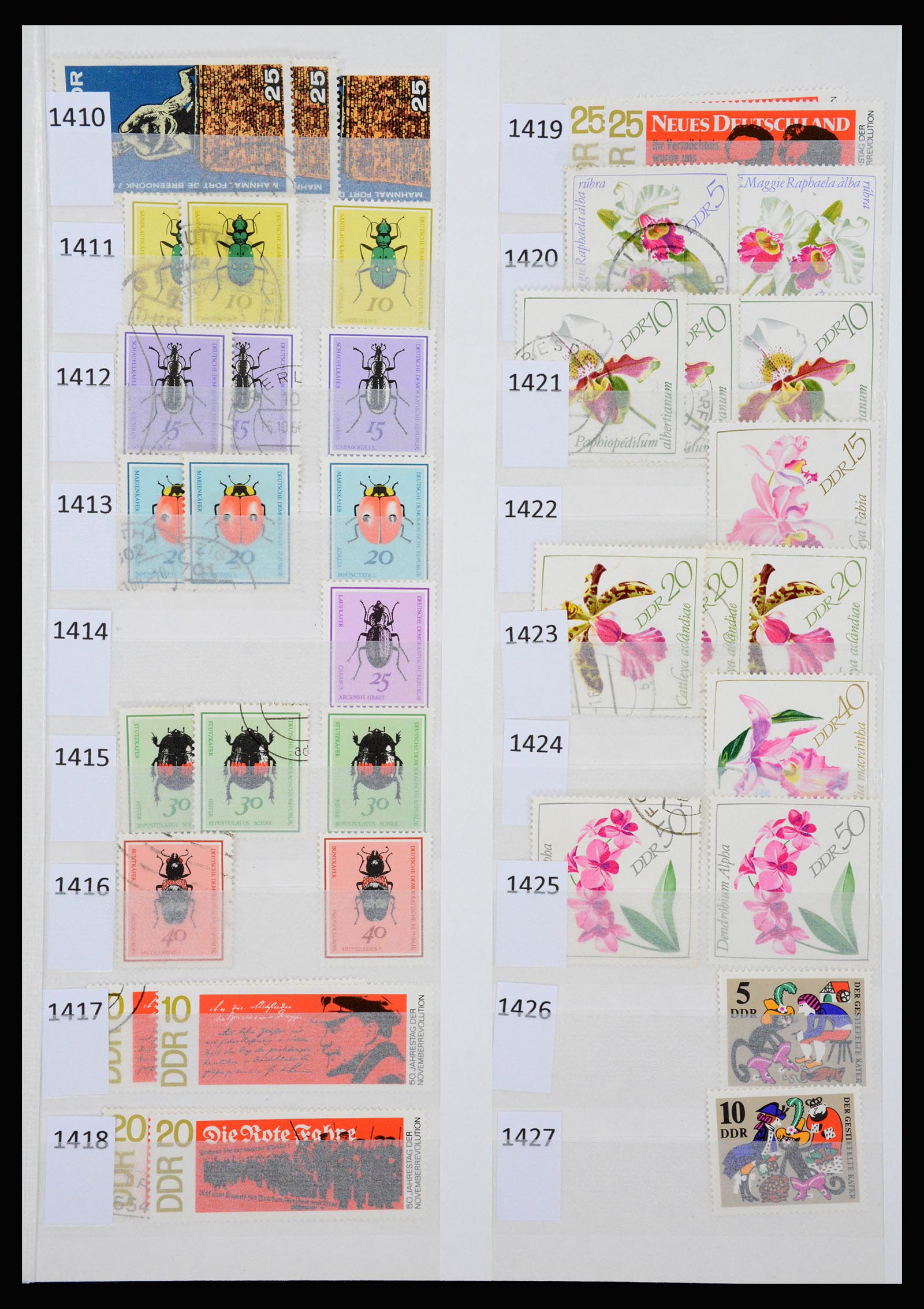 37253 068 - Postzegelverzameling 37253 DDR 1949-1990.