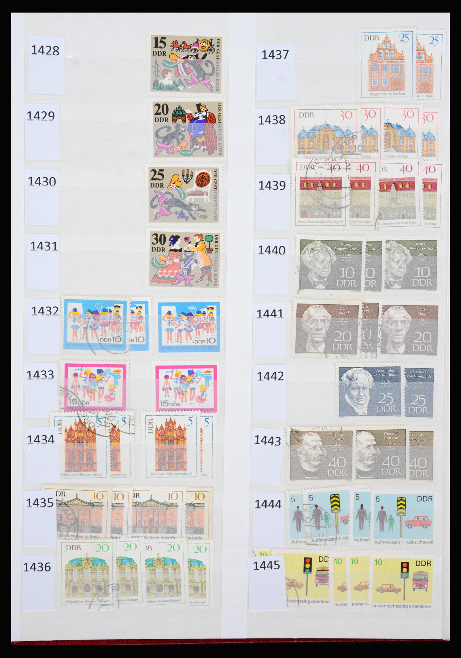37253 069 - Postzegelverzameling 37253 DDR 1949-1990.