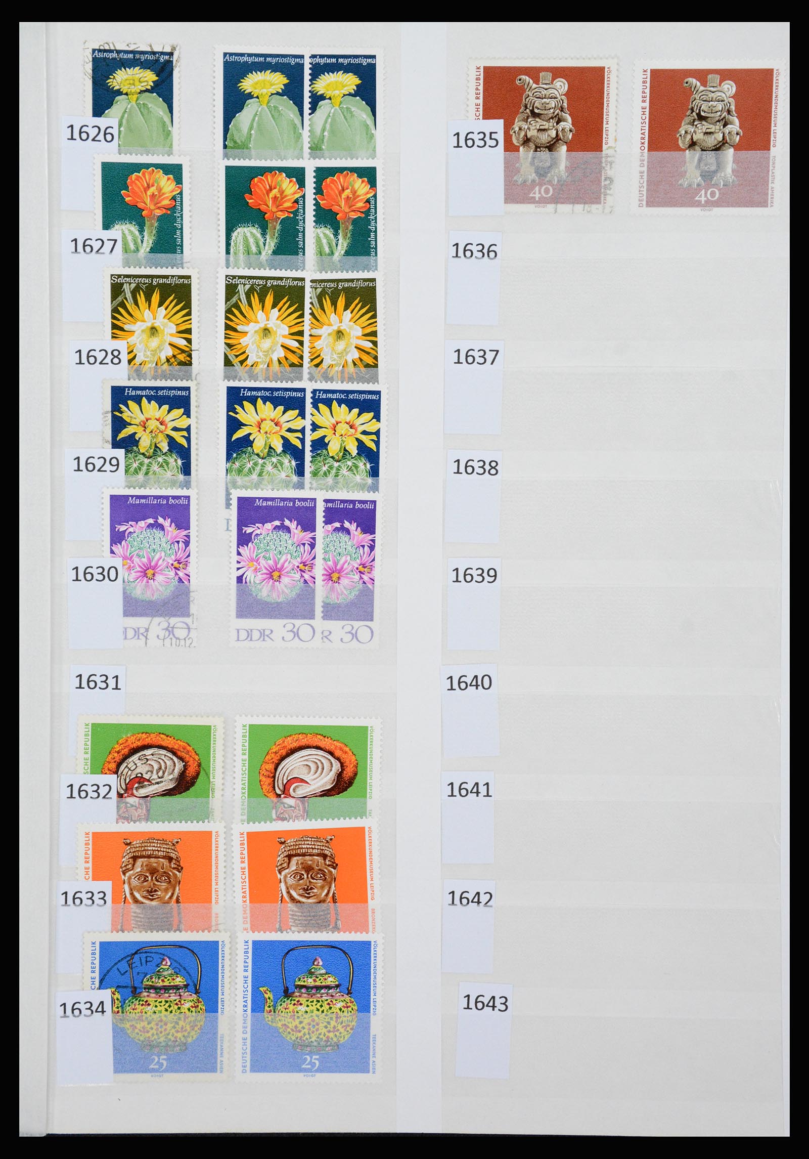 37253 080 - Postzegelverzameling 37253 DDR 1949-1990.