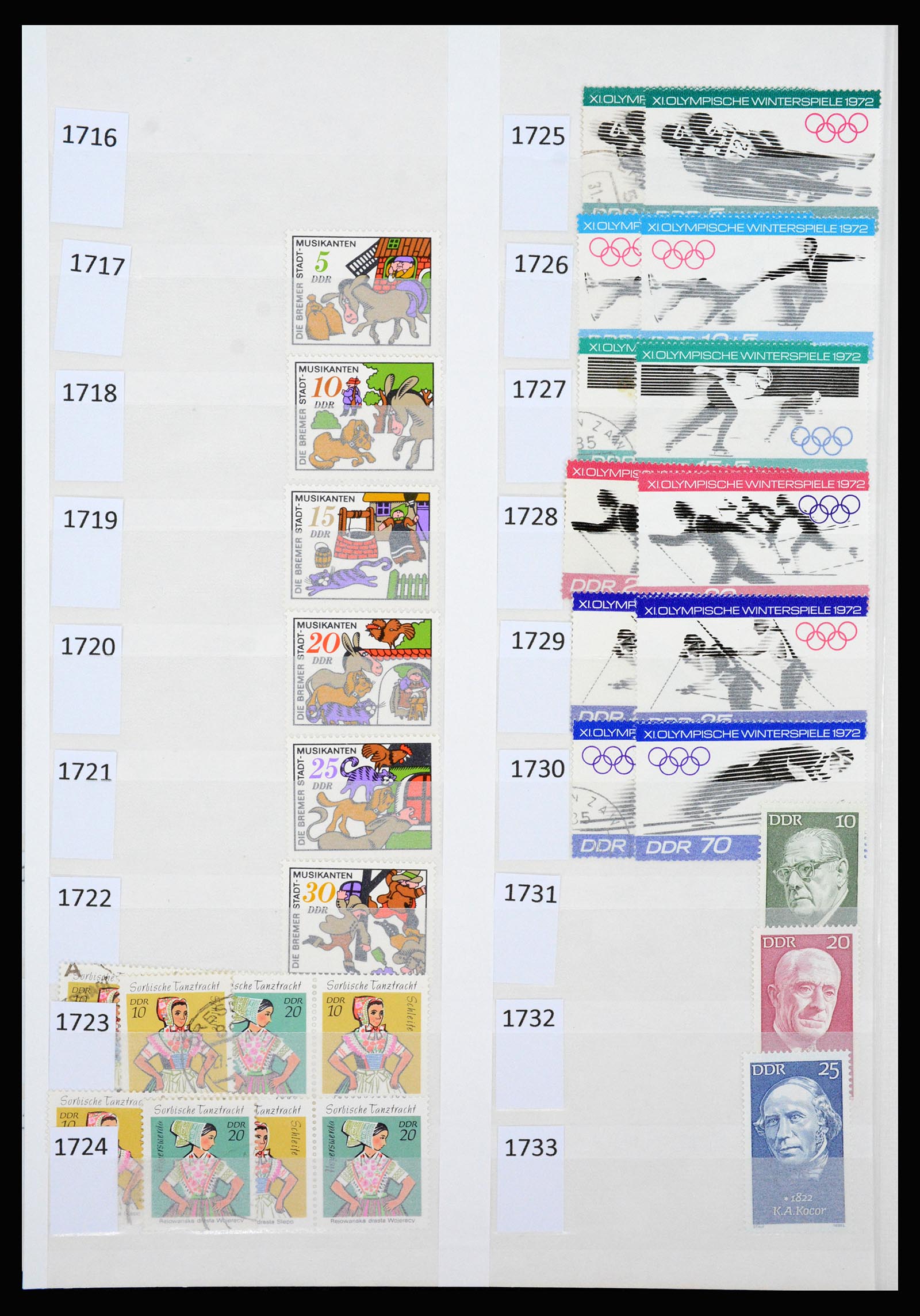 37253 085 - Postzegelverzameling 37253 DDR 1949-1990.