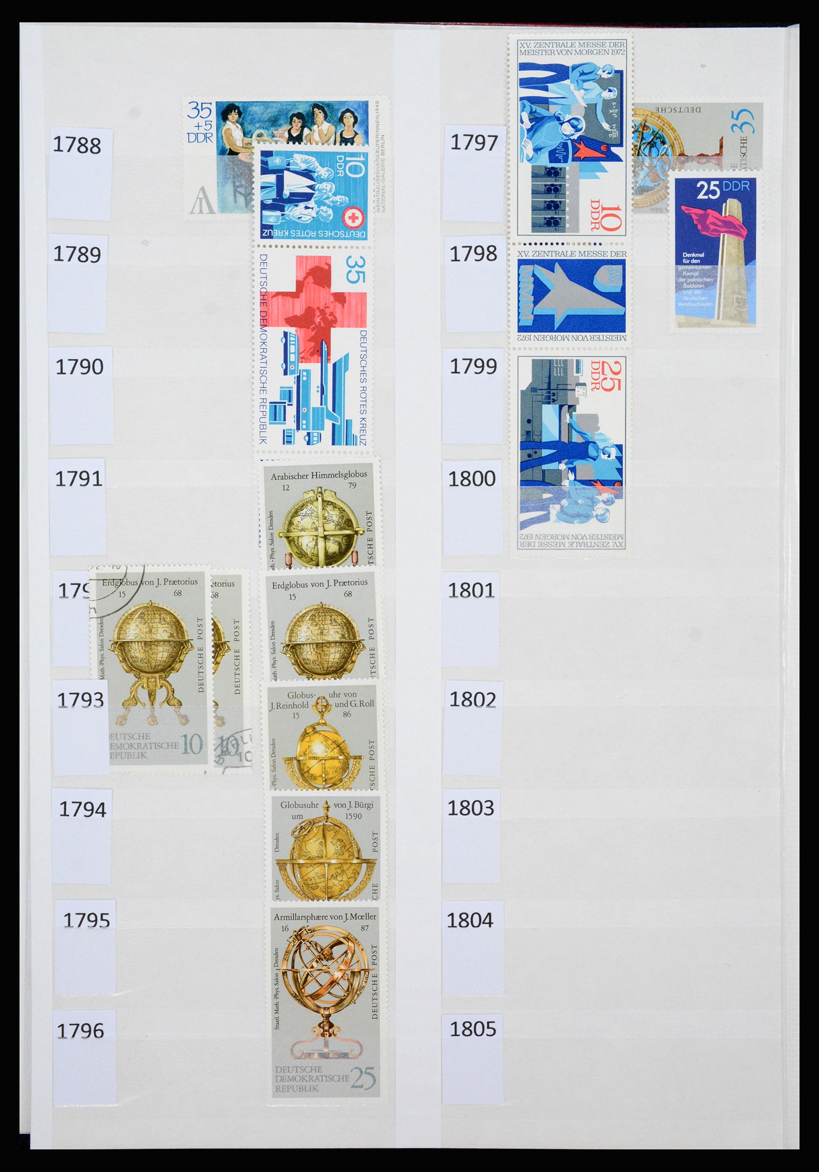 37253 089 - Postzegelverzameling 37253 DDR 1949-1990.